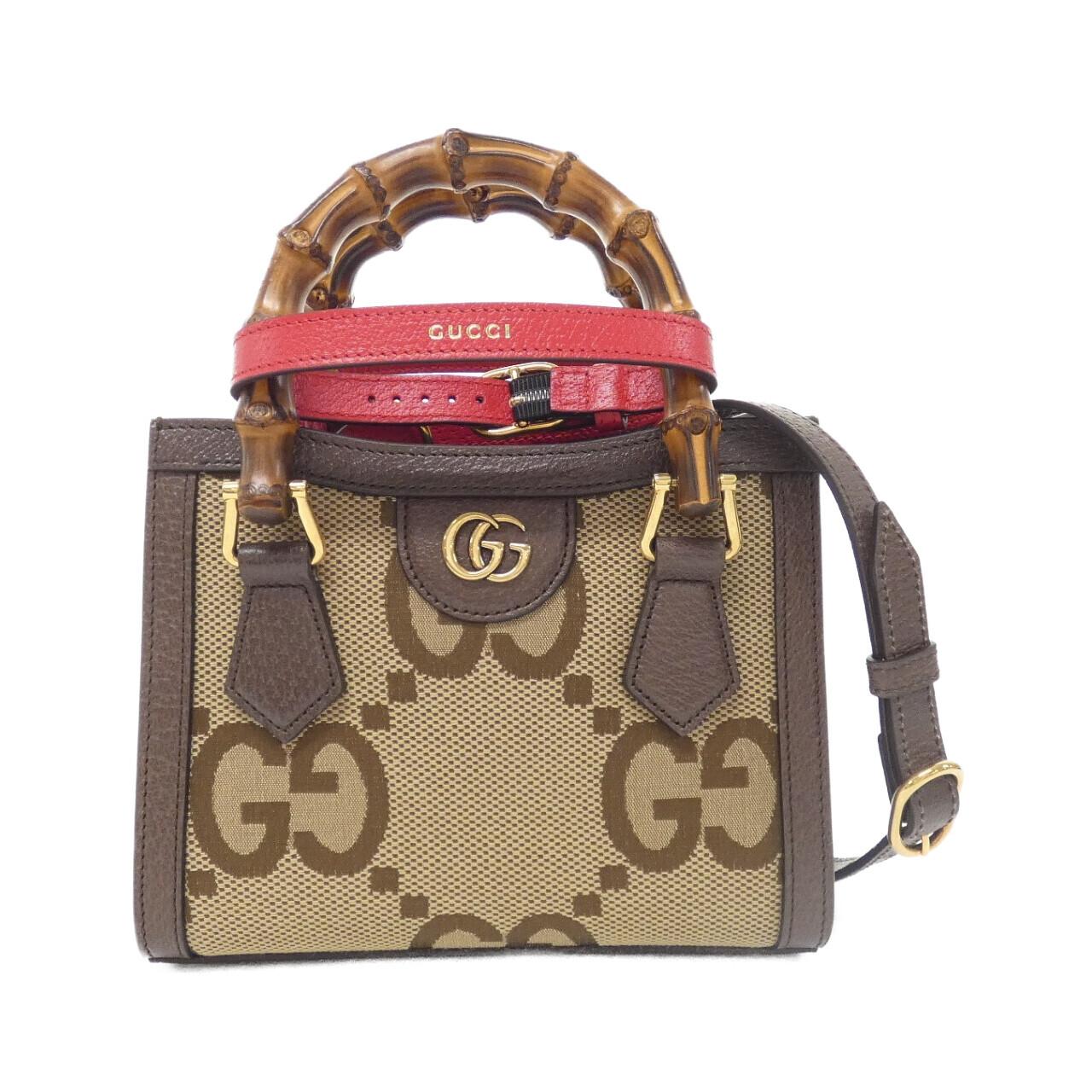 Gucci DIANA Jumbo GG Canvas Bag