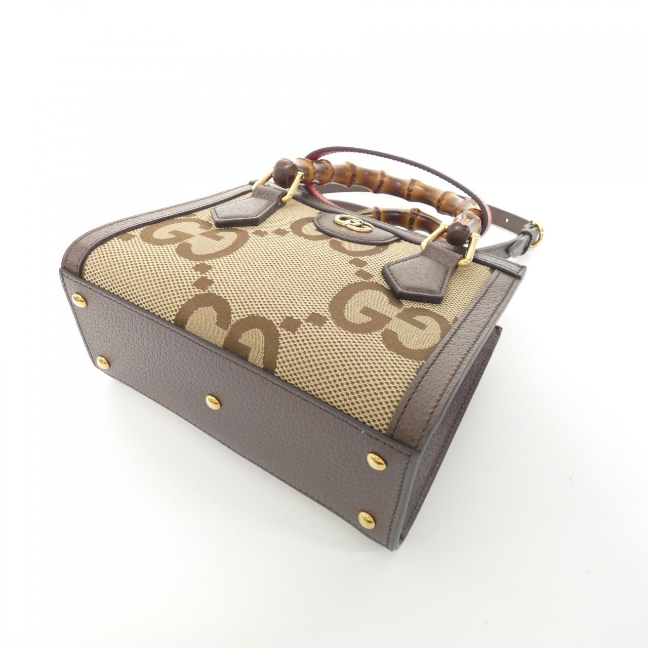 Gucci DIANA Jumbo GG Canvas Bag