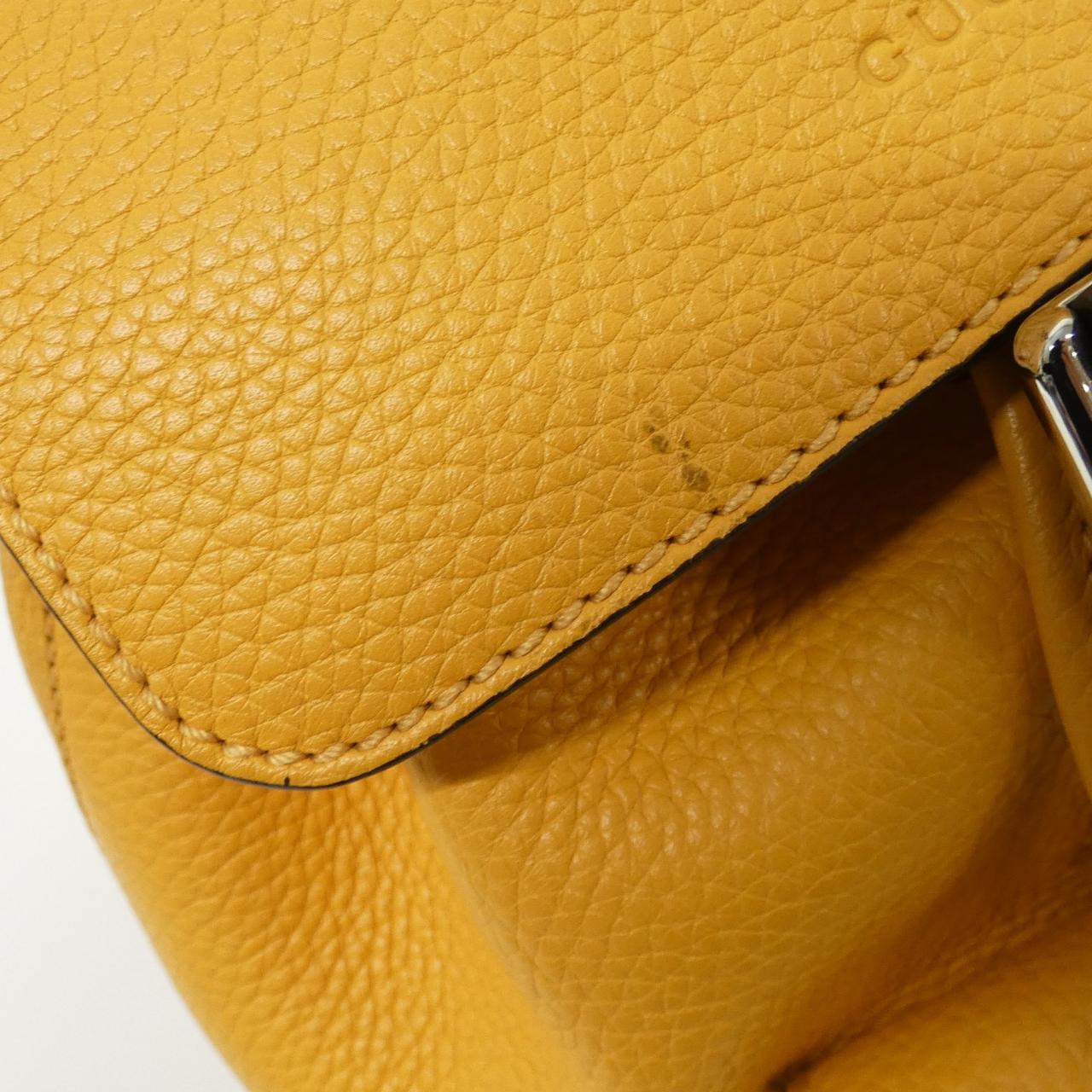 Gucci 387149 Leather Backpack