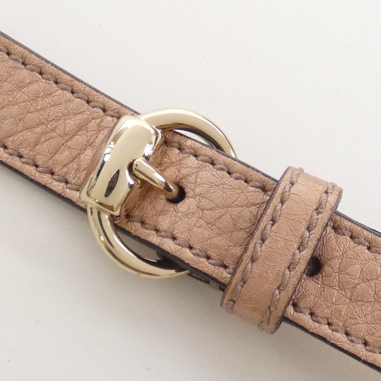 Gucci 308362 AH90Z Metallic Leather Bag Limited