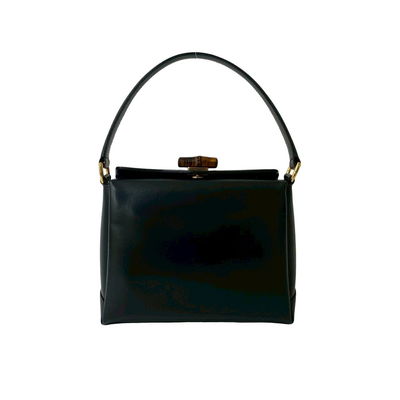 Gucci Bamboo Leather Handbag