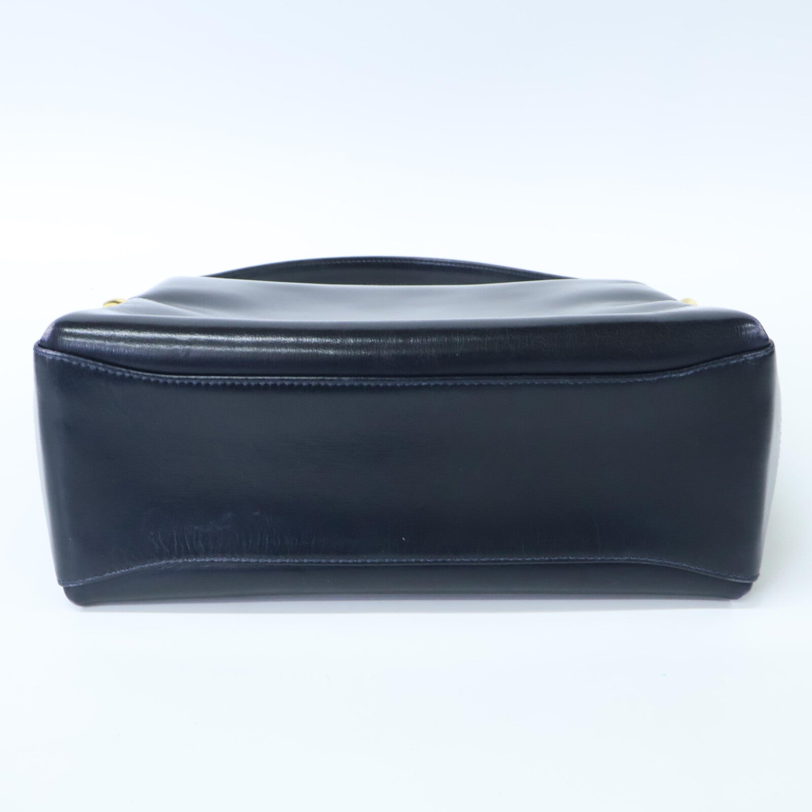 Gucci Bamboo Turn Lock Leather 2way Shoulder Bag