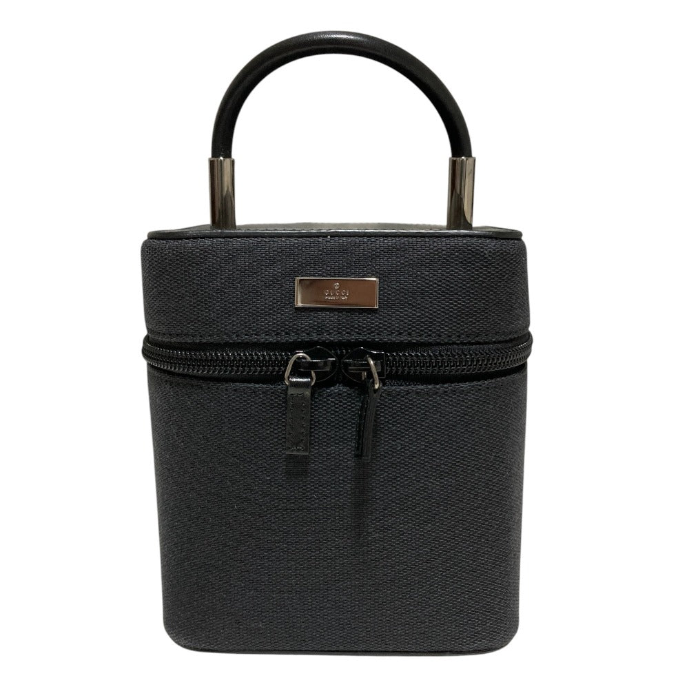 Gucci Canvas Top Handle Vanity Bag