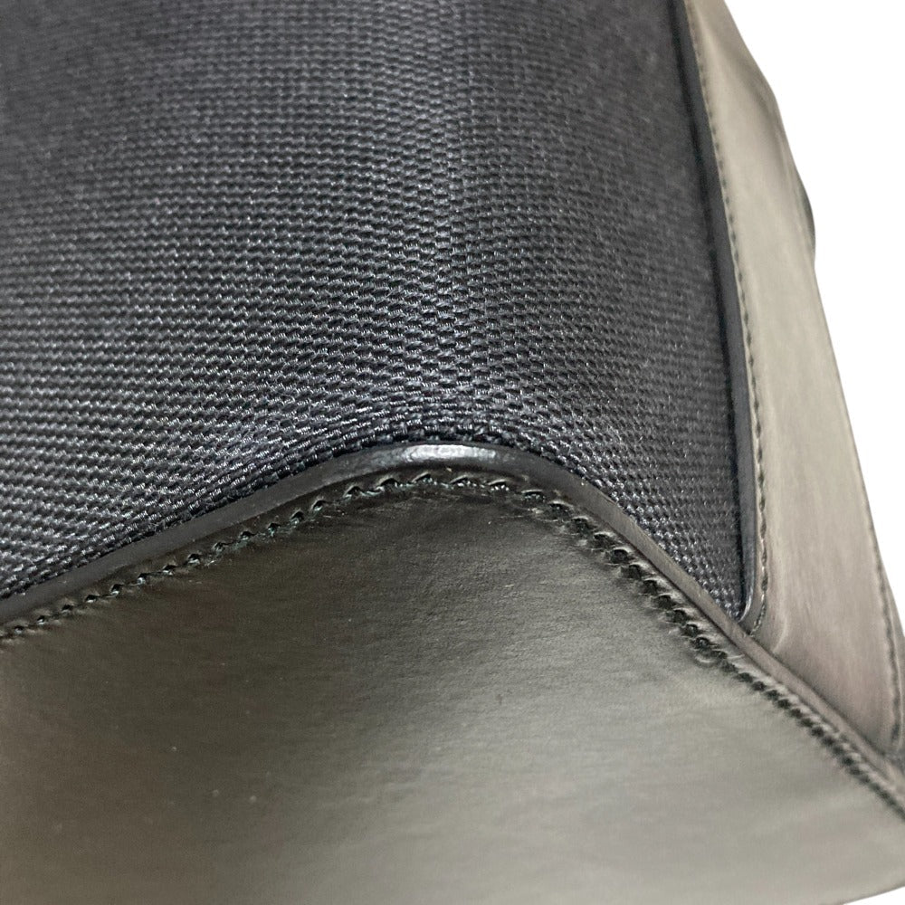 Gucci Canvas Top Handle Vanity Bag