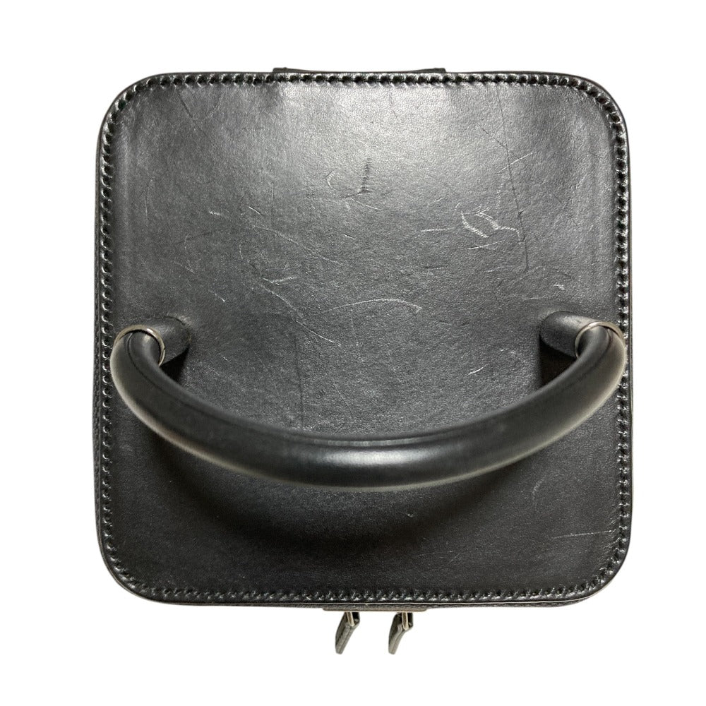 Gucci Canvas Top Handle Vanity Bag