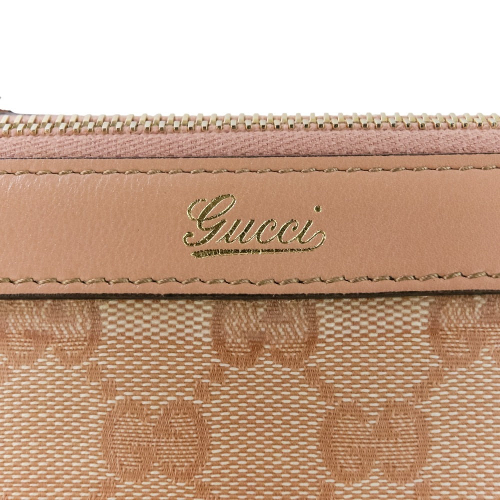 Gucci Abbey Line GG Crystal Canvas 2way Bag