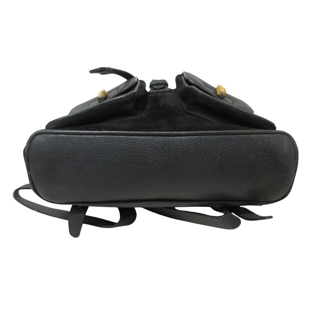 Gucci Bamboo Suede Backpack