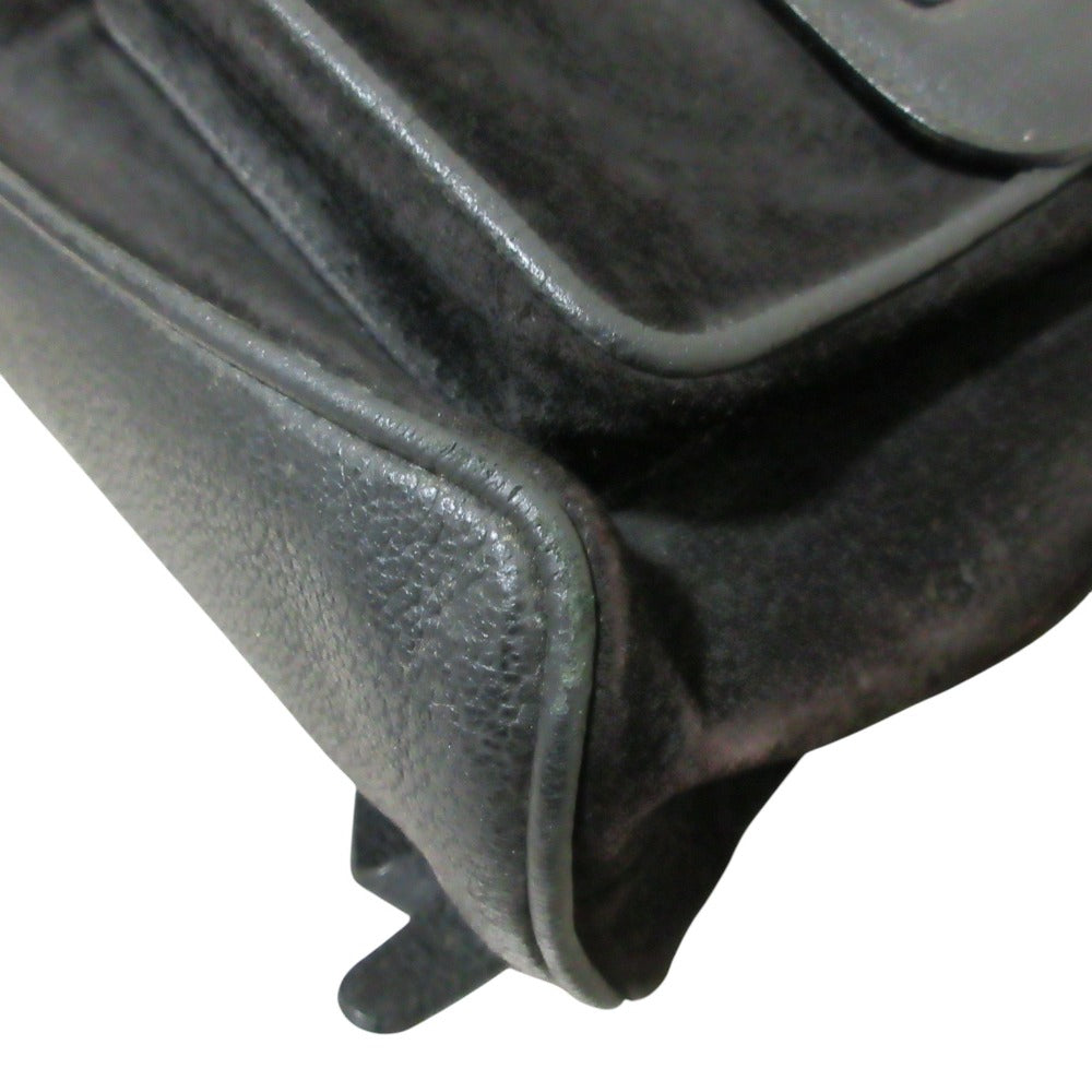 Gucci Bamboo Suede Backpack