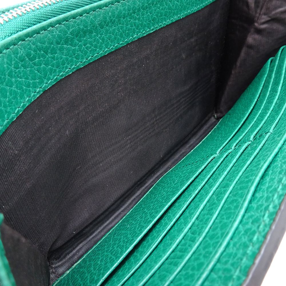 Gucci Dionysus Leather Shoulder Bag Emerald