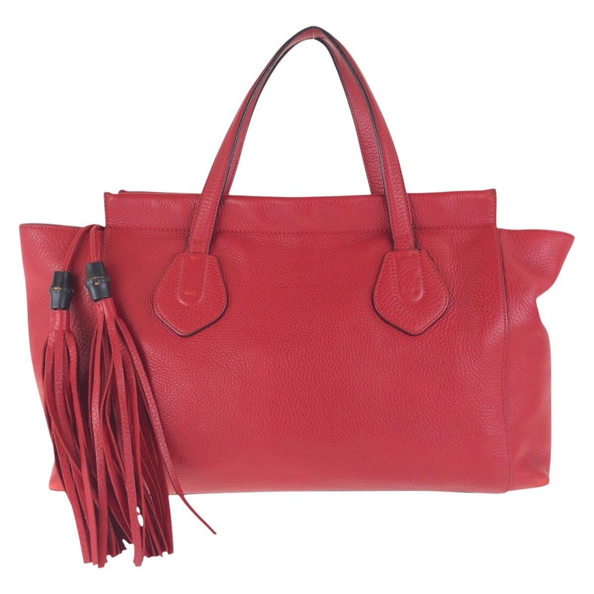 Gucci Bamboo Leather 2way Bag