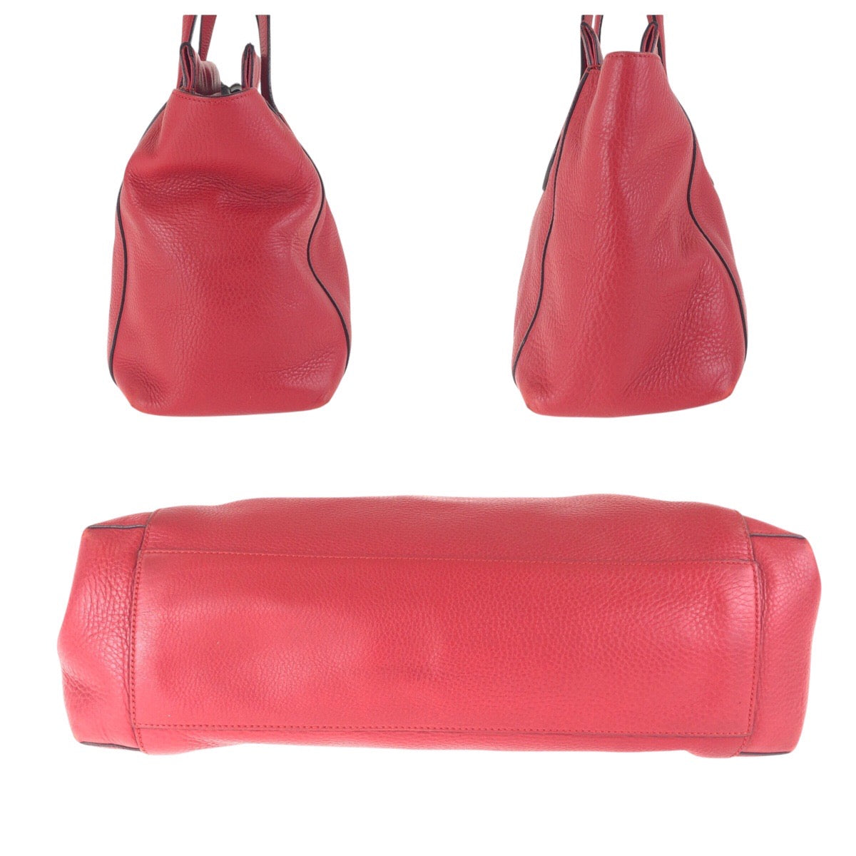 Gucci Bamboo Leather 2way Bag