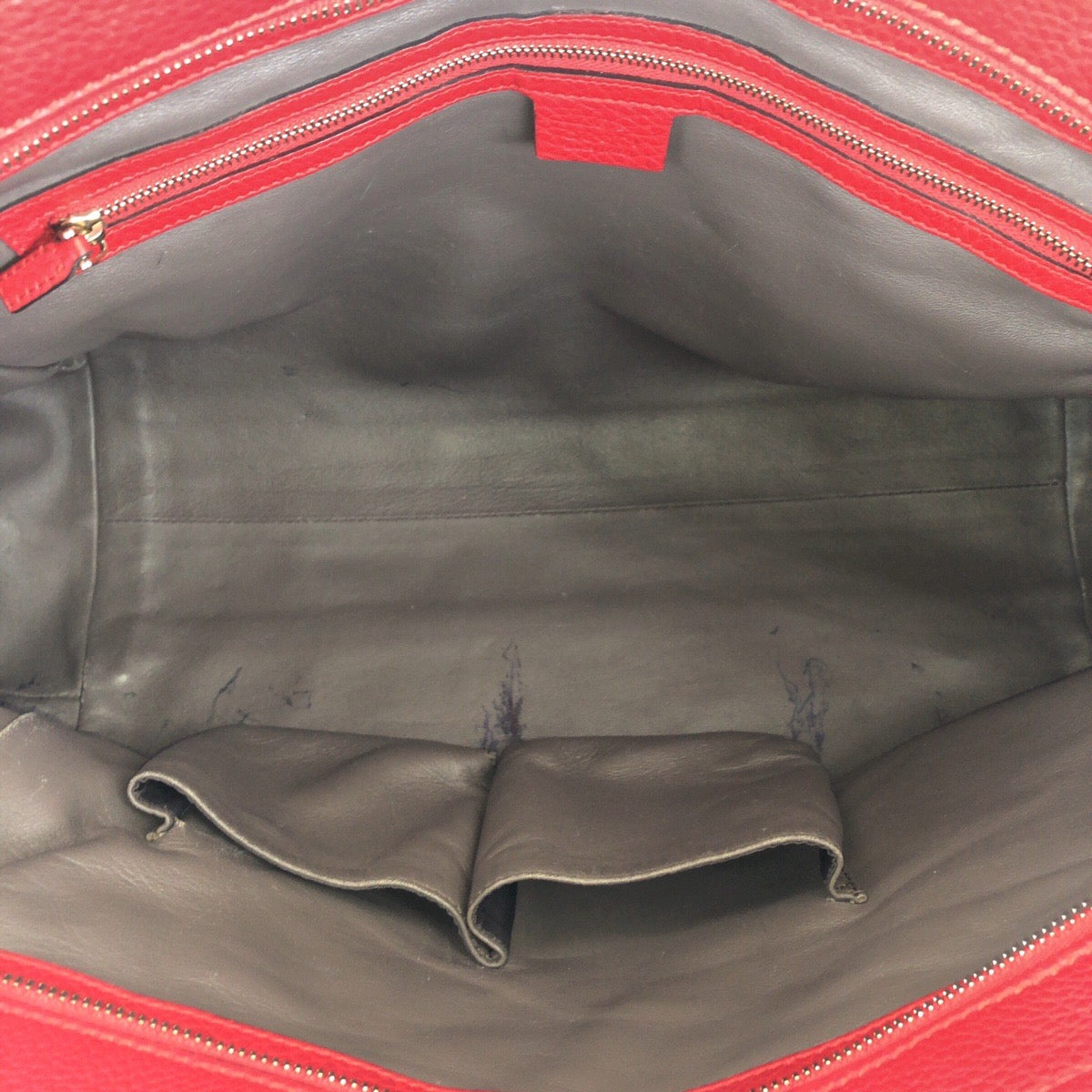 Gucci Bamboo Leather 2way Bag