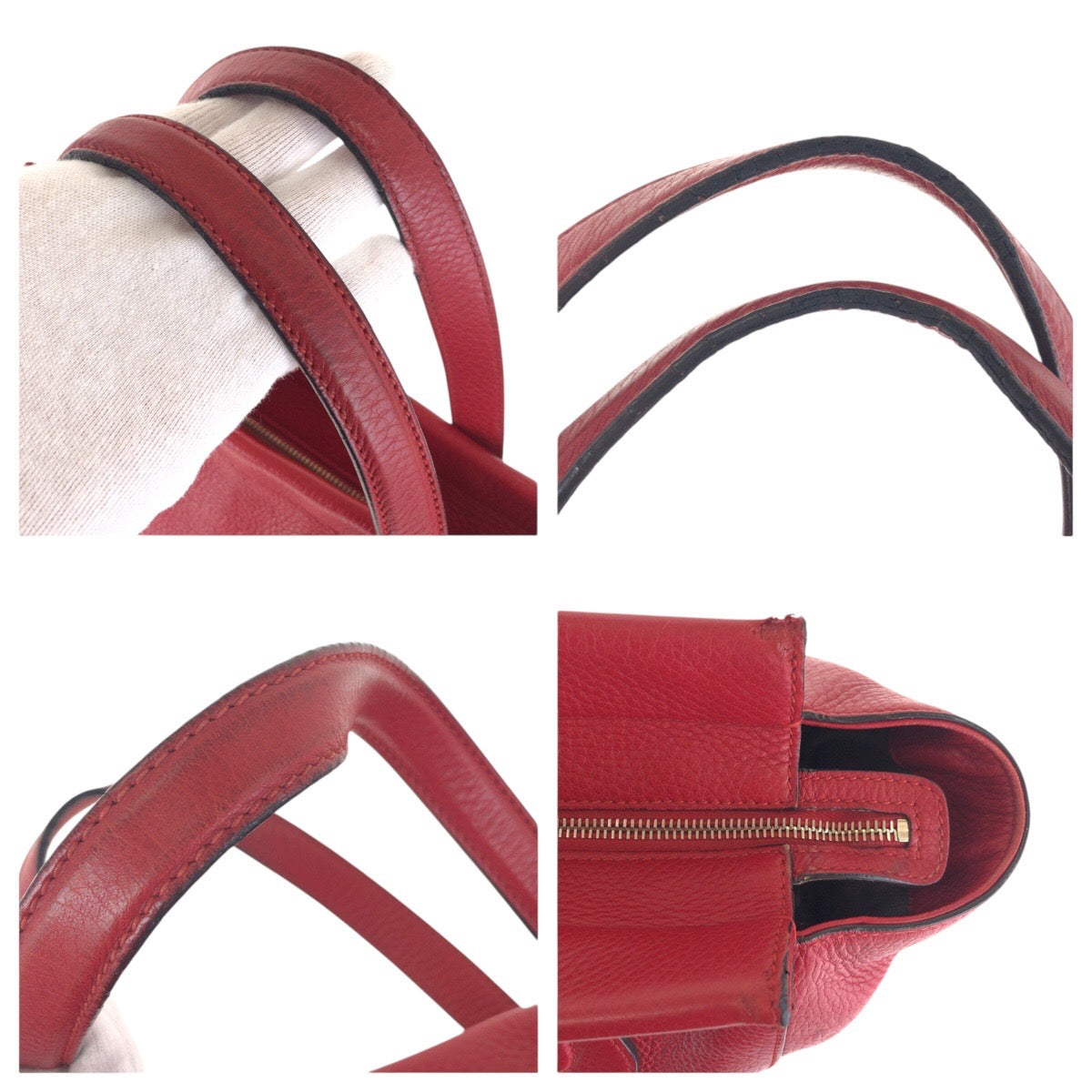 Gucci Bamboo Leather 2way Bag