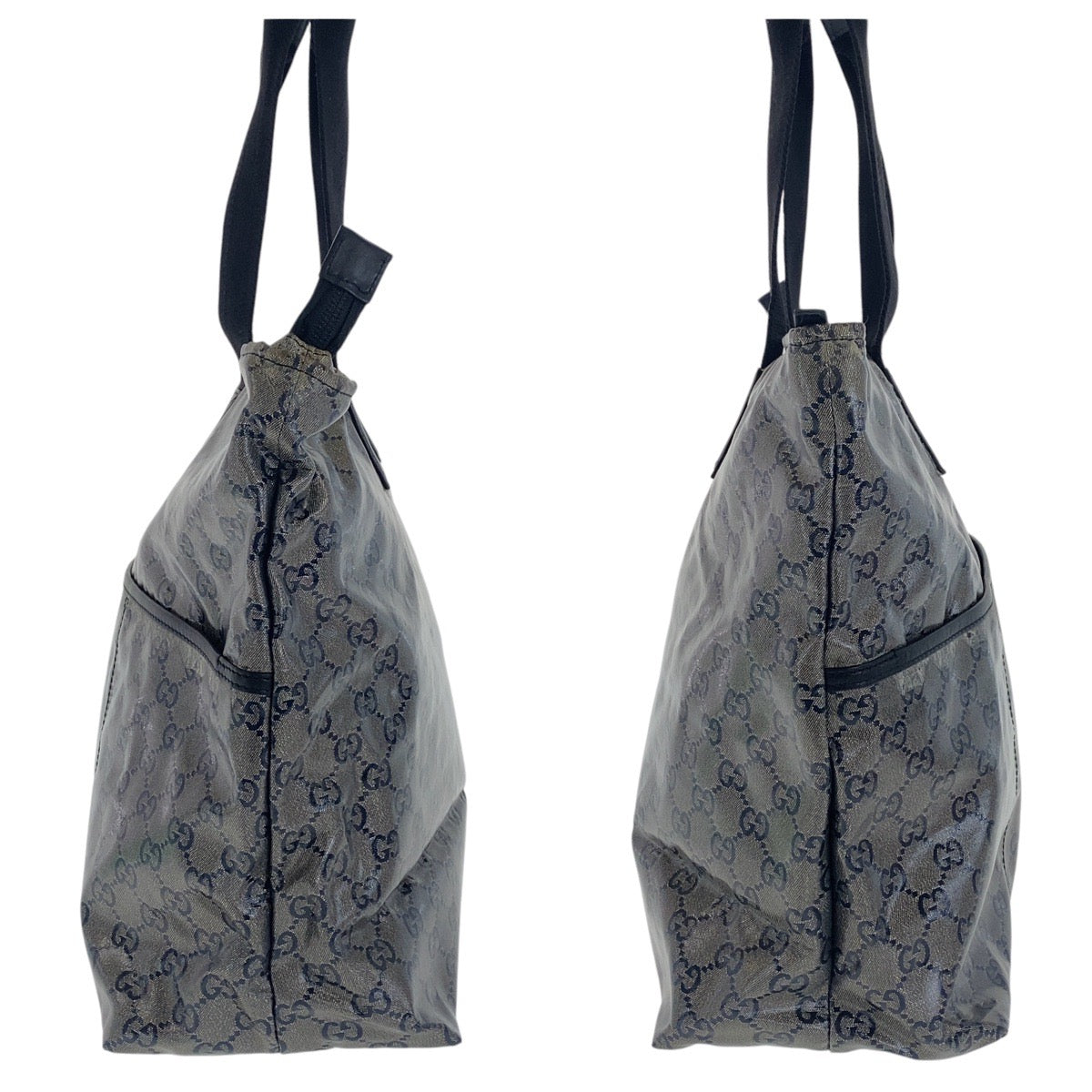 Gucci Coated Canvas 2way Tote Bag 155524