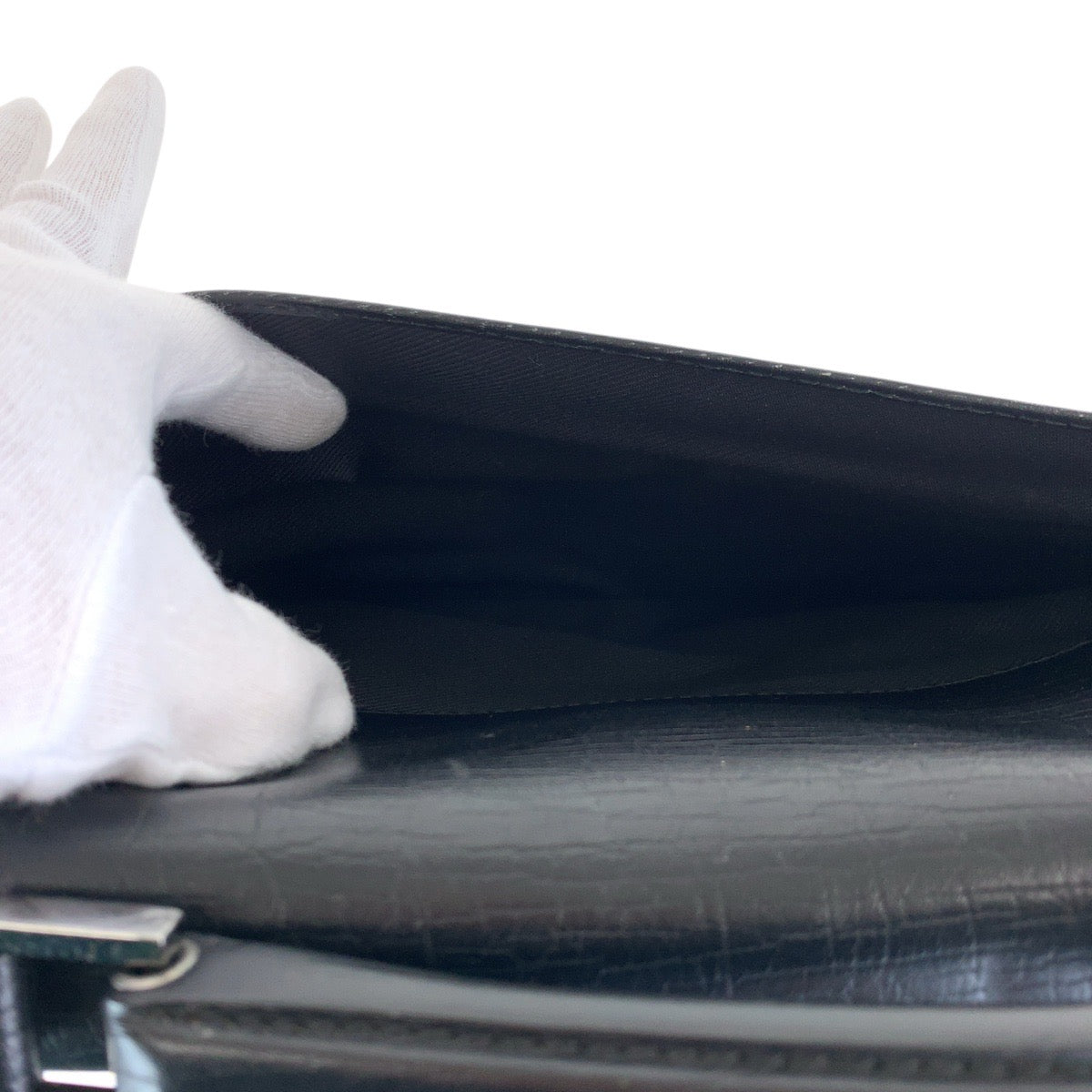 Gucci 34044 Leather Briefcase