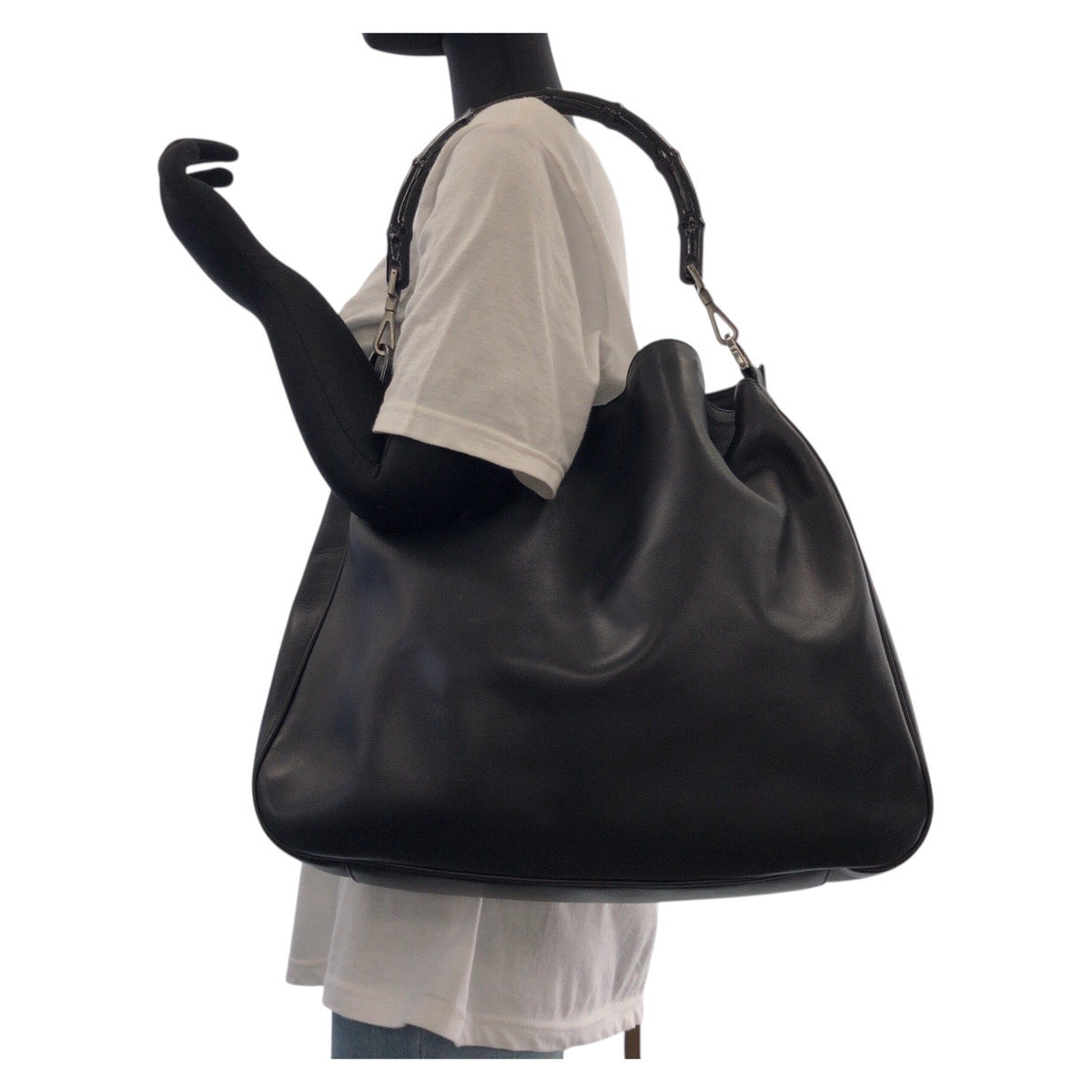 Gucci Bamboo Leather Shoulder Bag