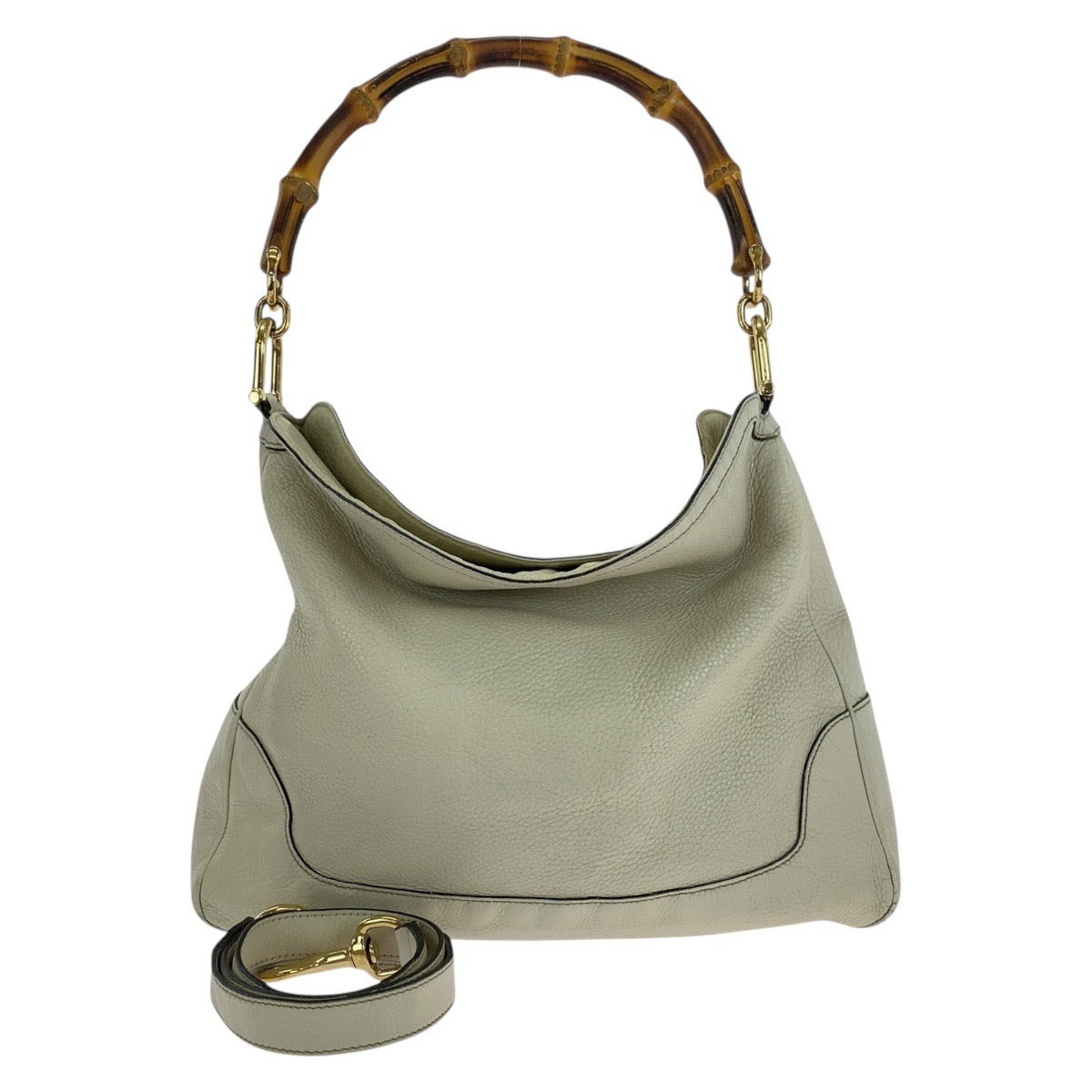 Gucci Bamboo Leather 2way Bag