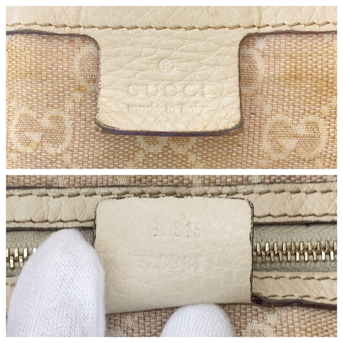 Gucci Bamboo Leather 2way Bag