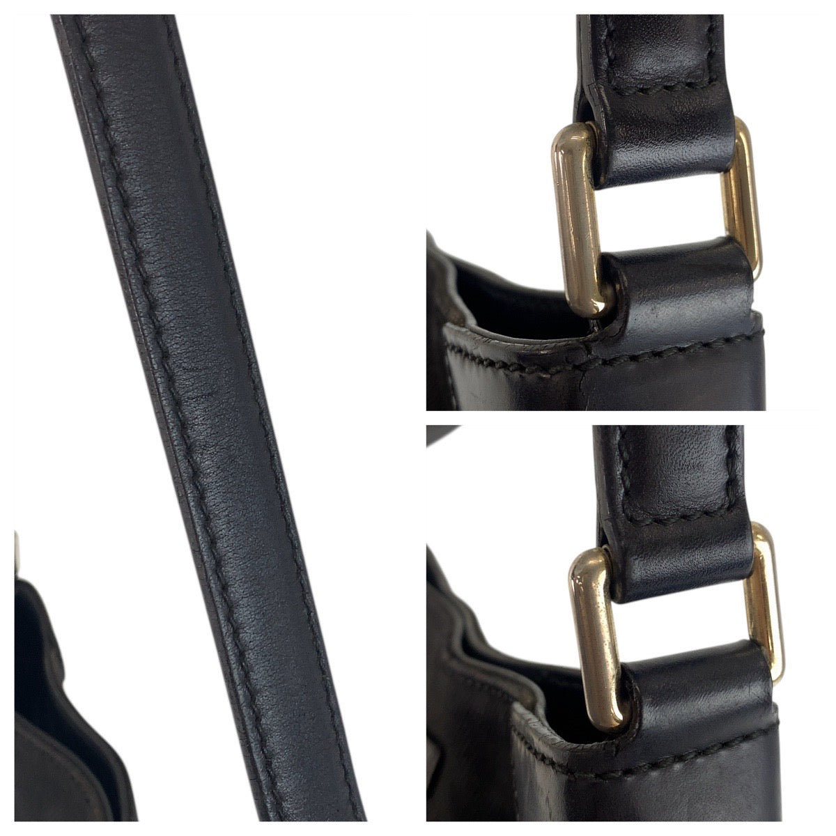 Gucci 257296 Canvas/Leather Shoulder Bag