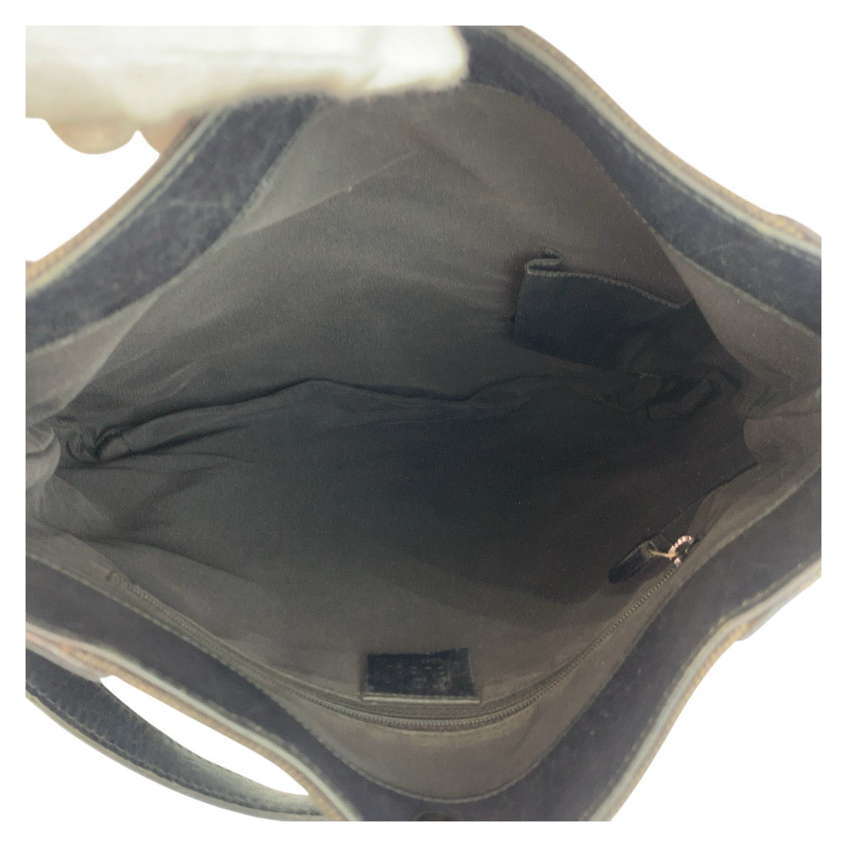 Gucci 257296 Canvas/Leather Shoulder Bag