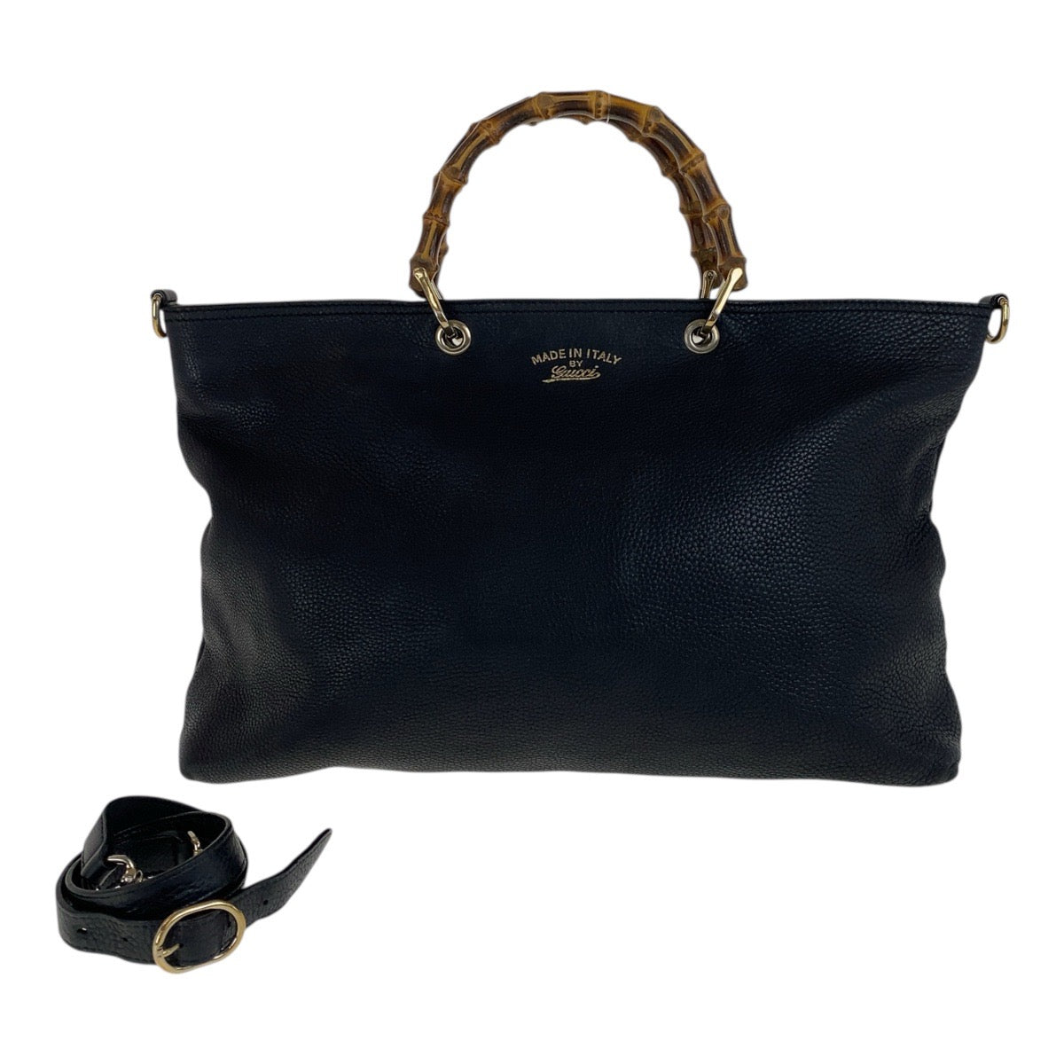 Gucci Bamboo Leather 2way bag