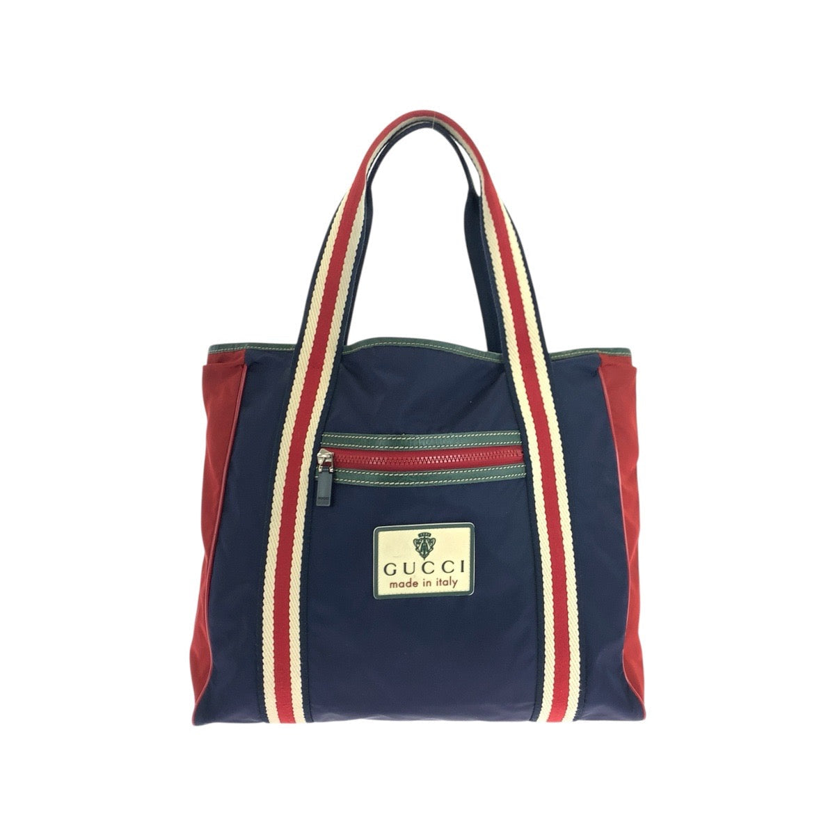 Gucci Crest Sheline Line Nylon 2way Bag