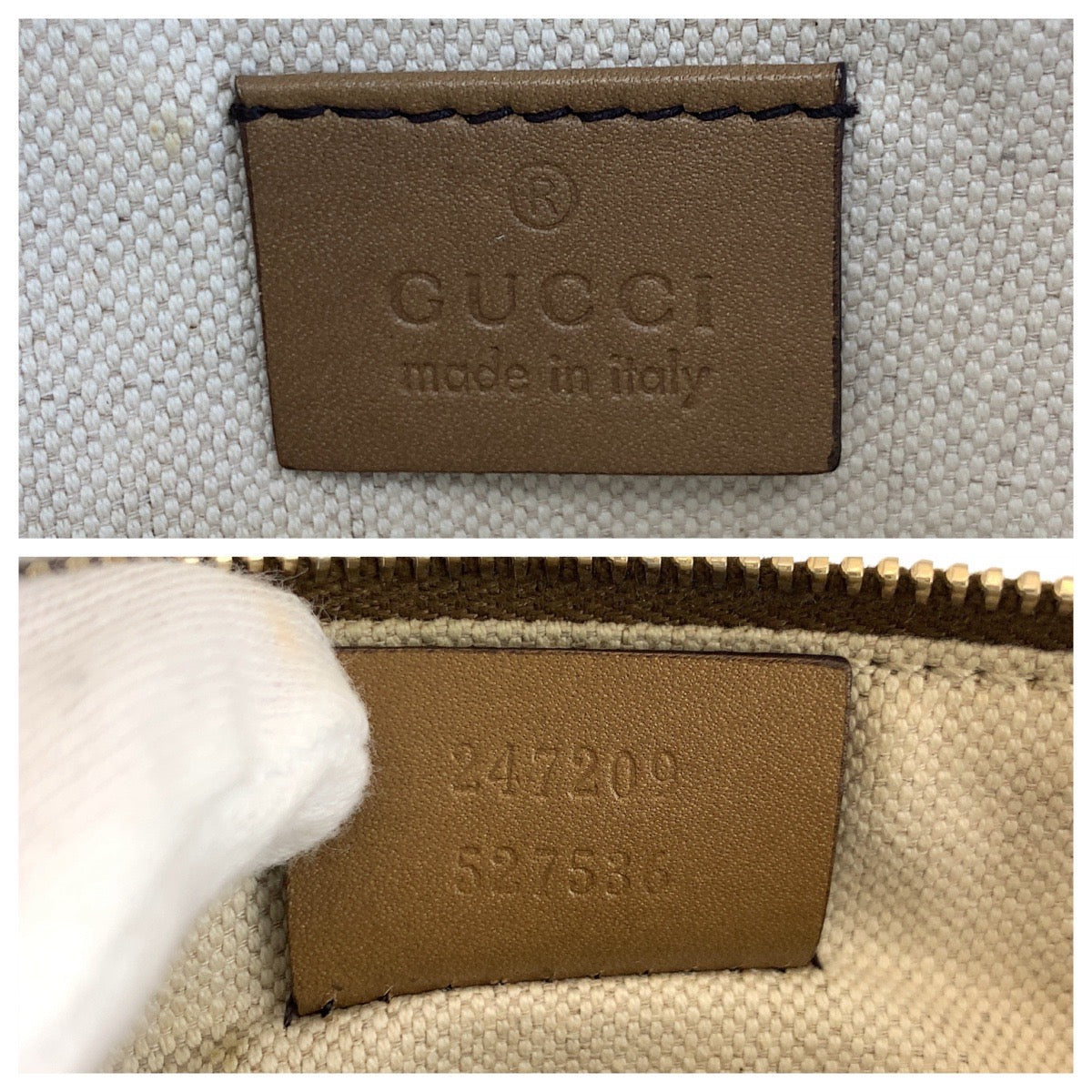 Gucci GG Canvas 2way bag