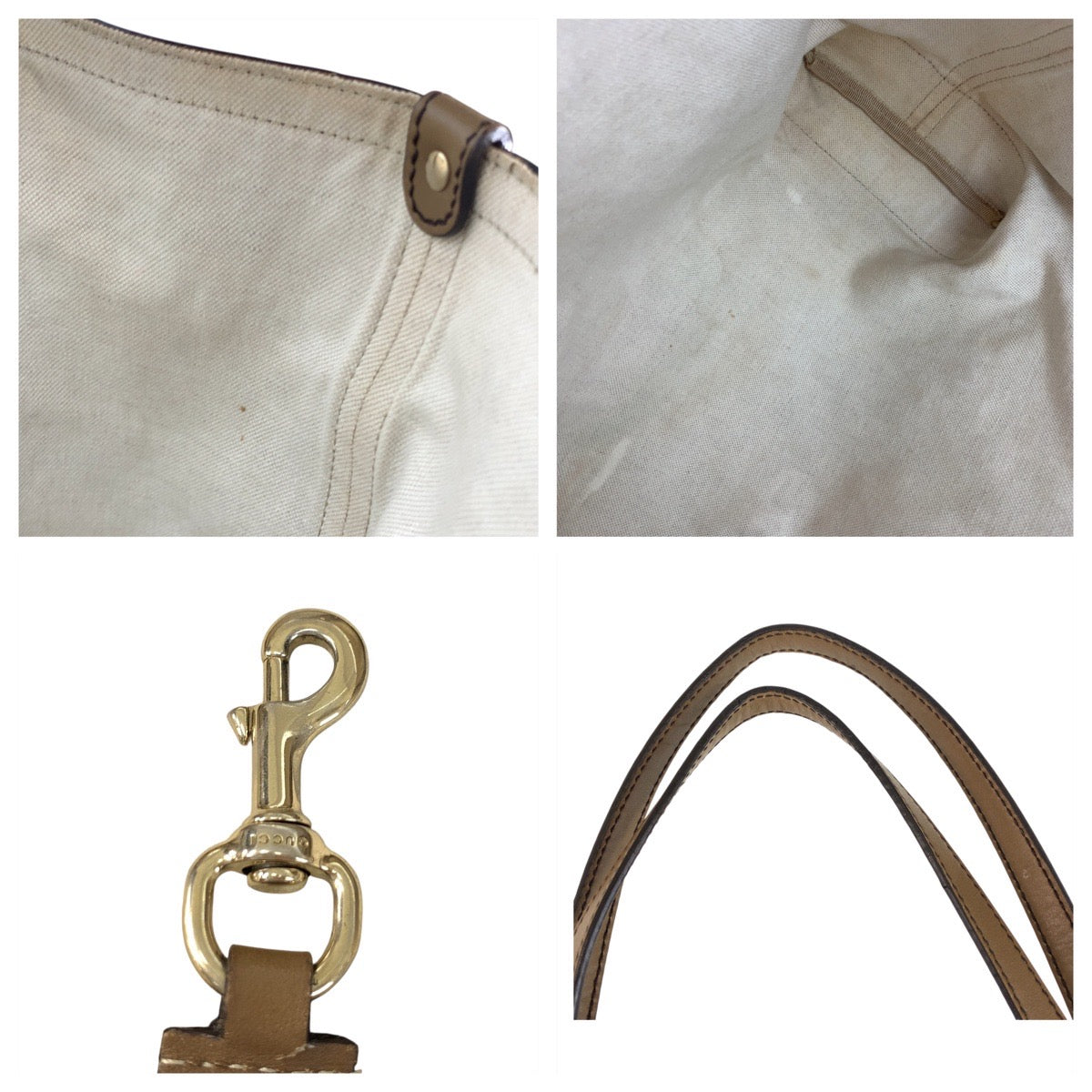 Gucci GG Canvas 2way bag