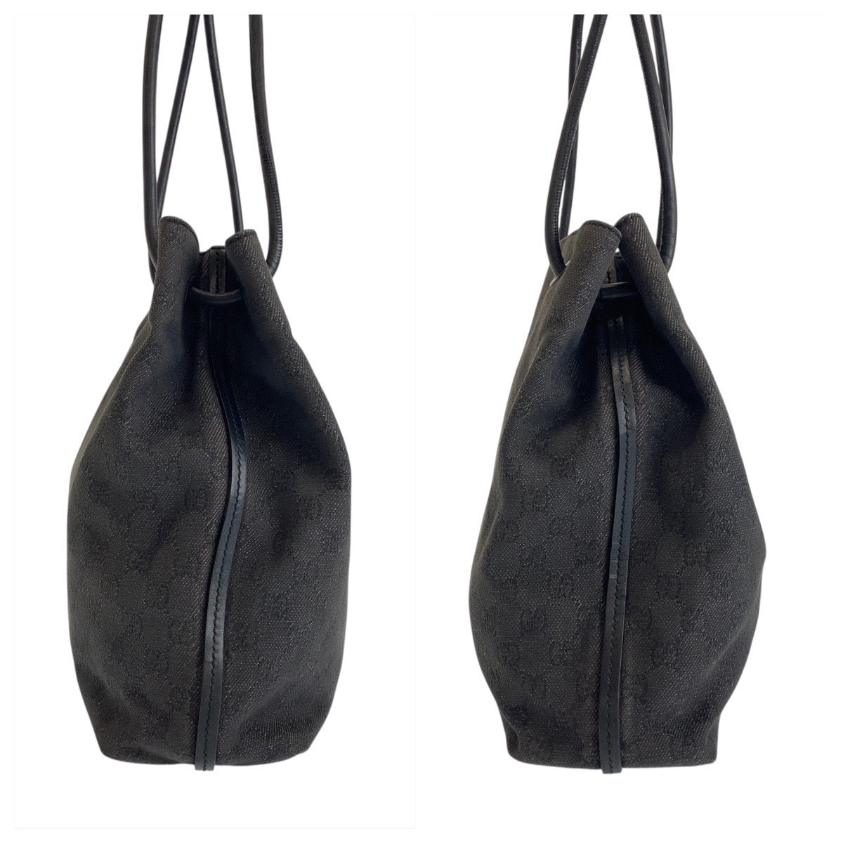 Gucci GG Canvas / Leather Shoulder Bag