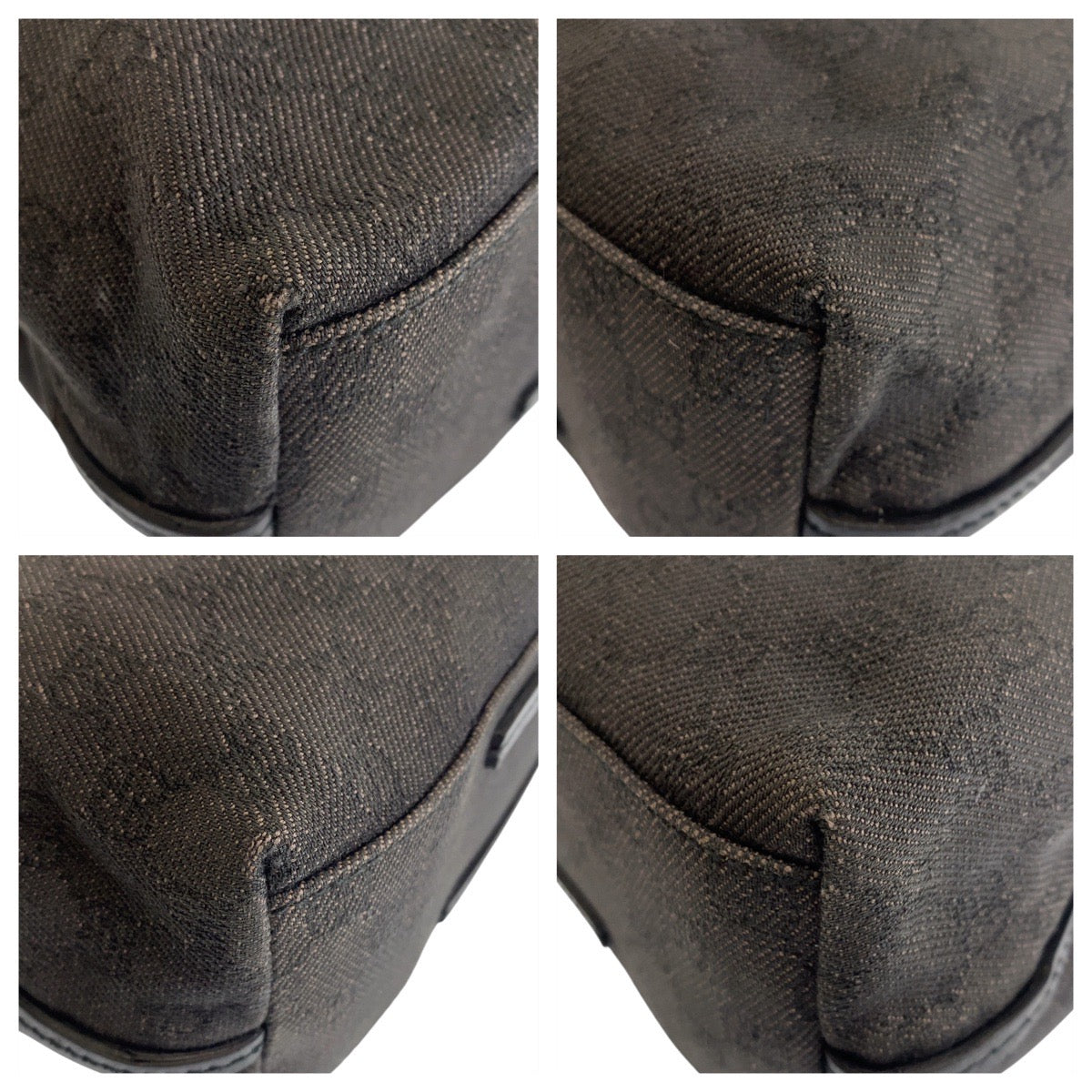 Gucci GG Canvas / Leather Shoulder Bag