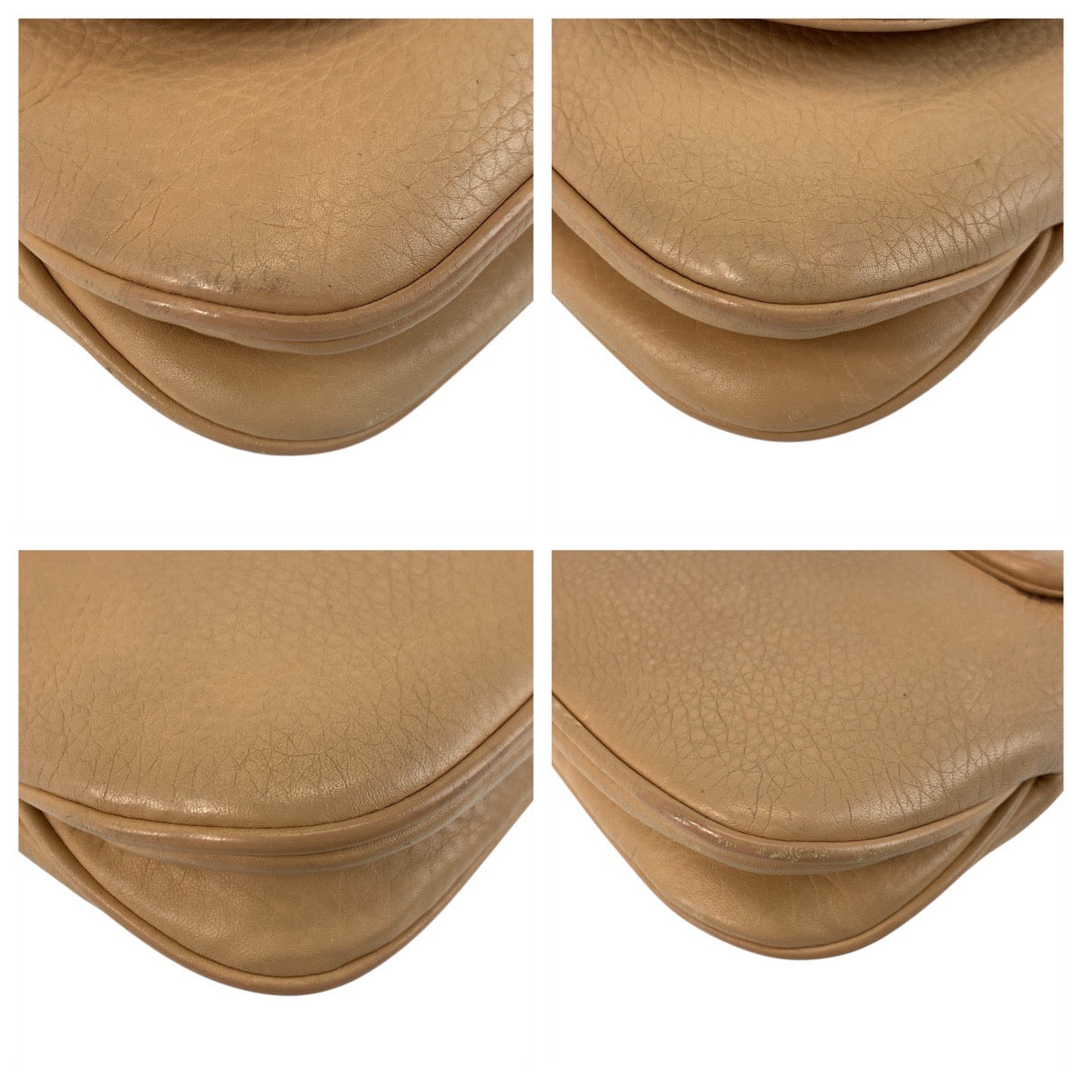 Gucci Double G Leather Chain Shoulder Bag