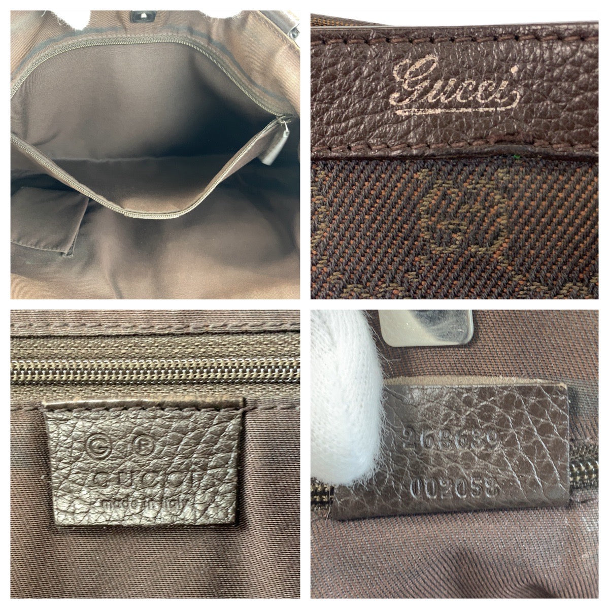 Gucci Abbey GG Canvas 2way tote bag