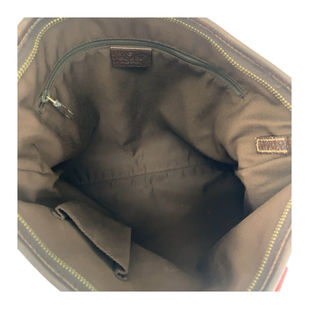 Gucci Abbey GG Canvas Leather Shoulder Bag