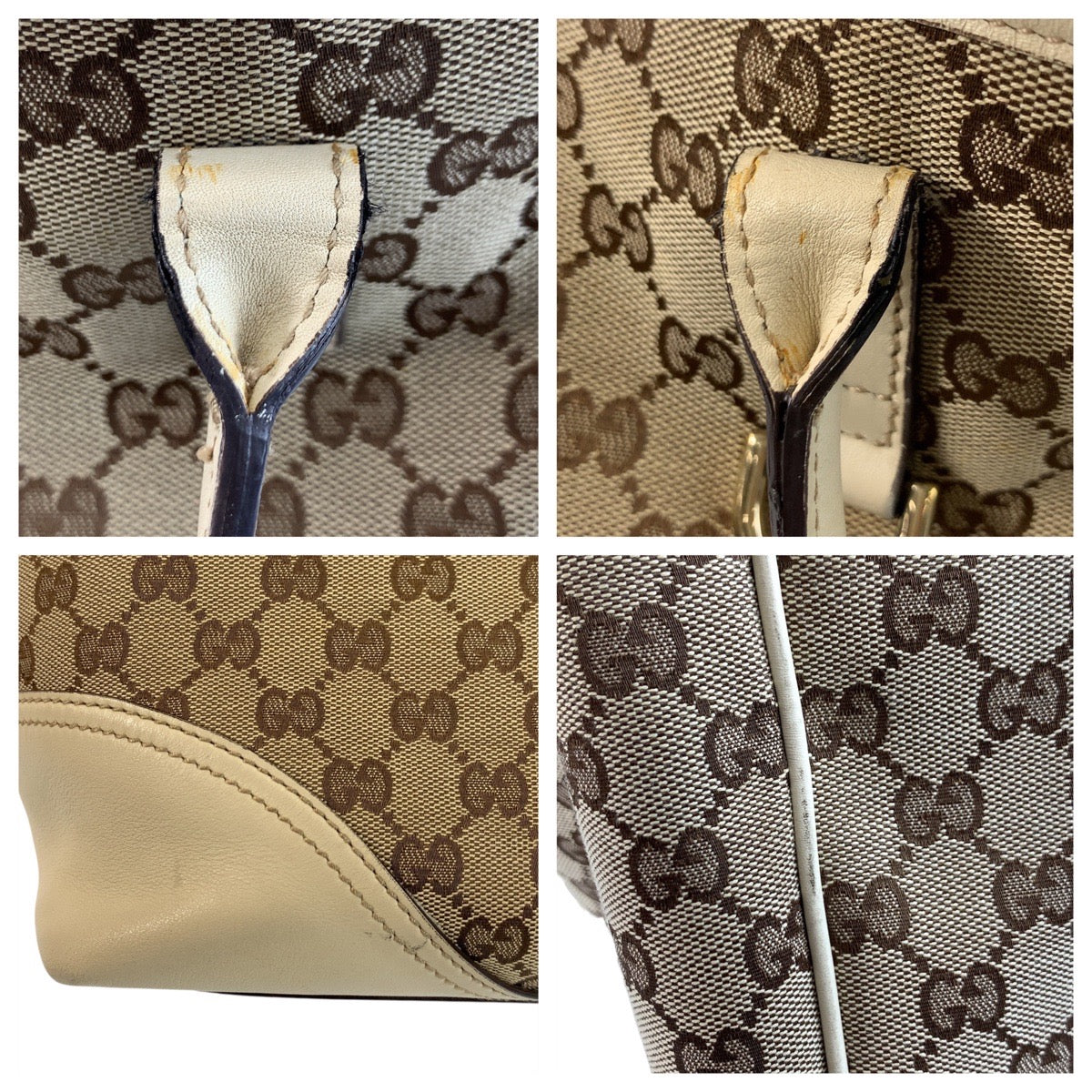 Gucci Abbey New Britt GG Canvas Tote Bag