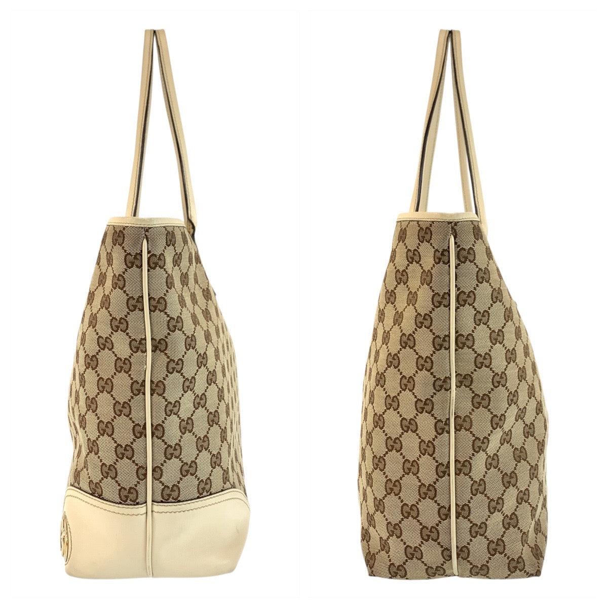 Gucci Abbey New Britt GG Canvas Tote Bag