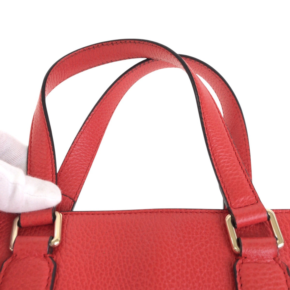 Gucci Bamboo Tassel Leather 2way Bag