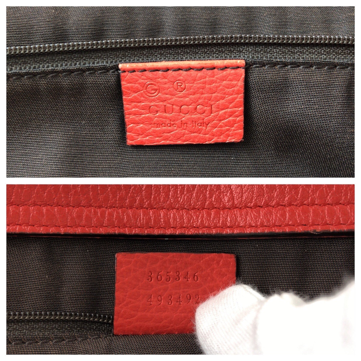 Gucci Bamboo Tassel Leather 2way Bag