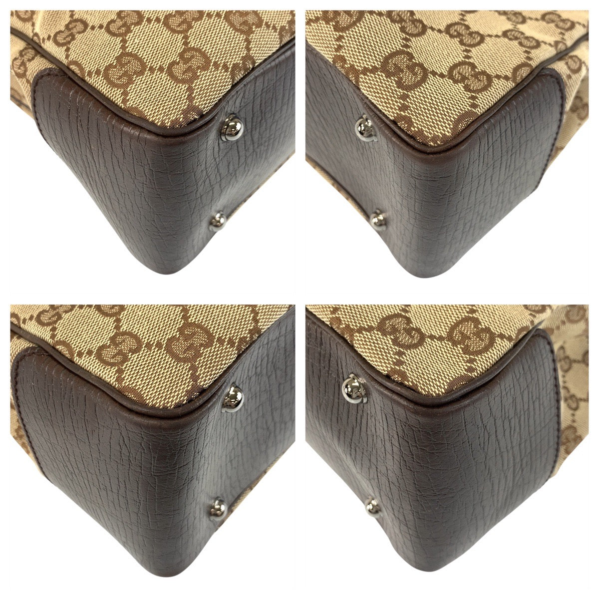 Gucci Bamboo GG Canvas 2way Bag