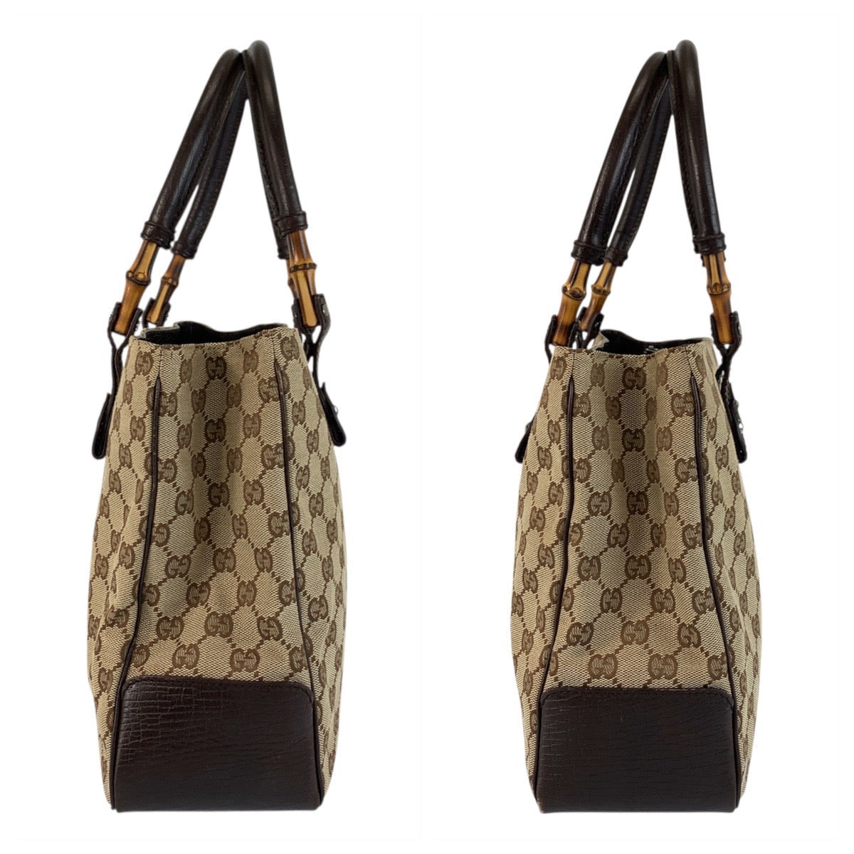 Gucci Bamboo GG Canvas 2way Bag