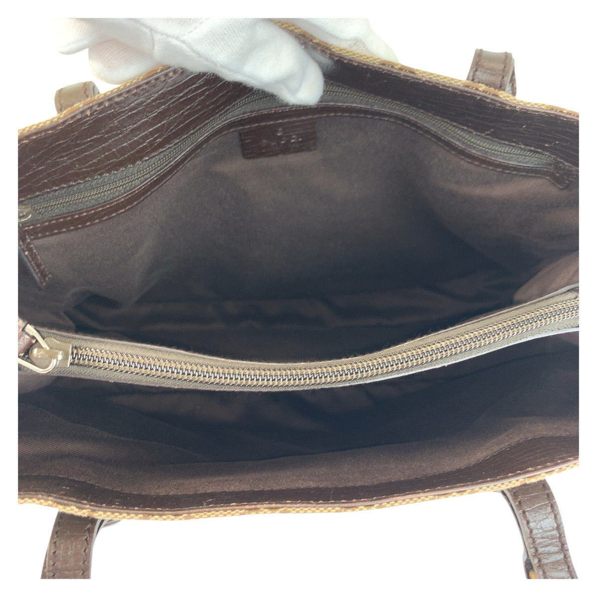 Gucci Bamboo GG Canvas 2way Bag