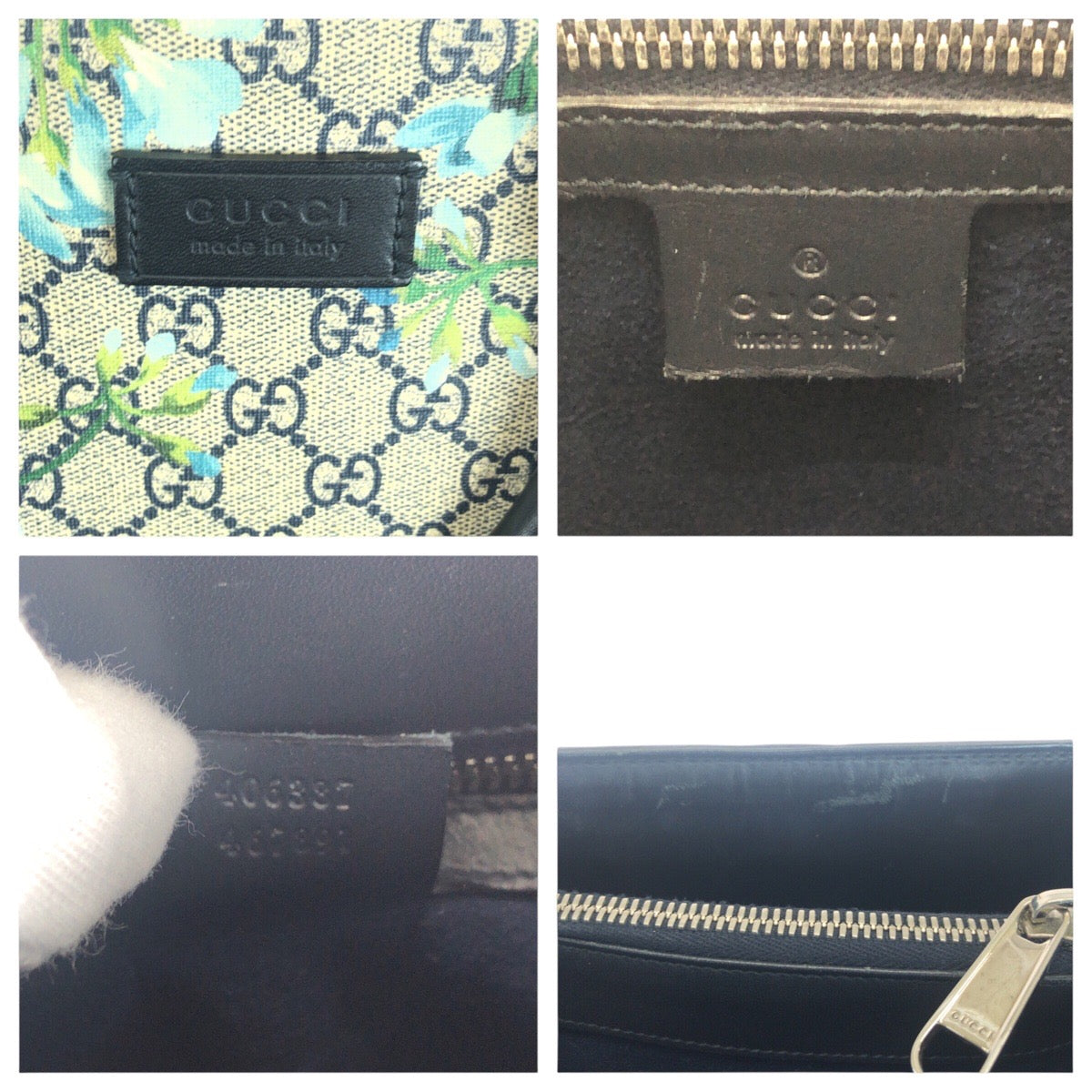 Gucci GG Blooms GG Supreme Canvas 2way Bag