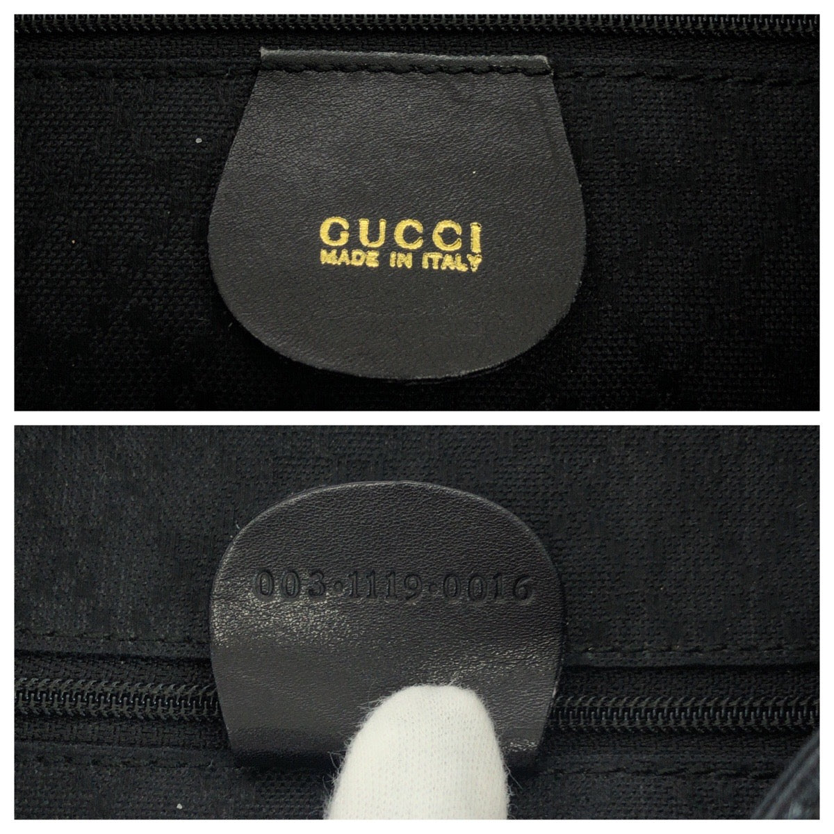 Gucci Bamboo Leather Backpack