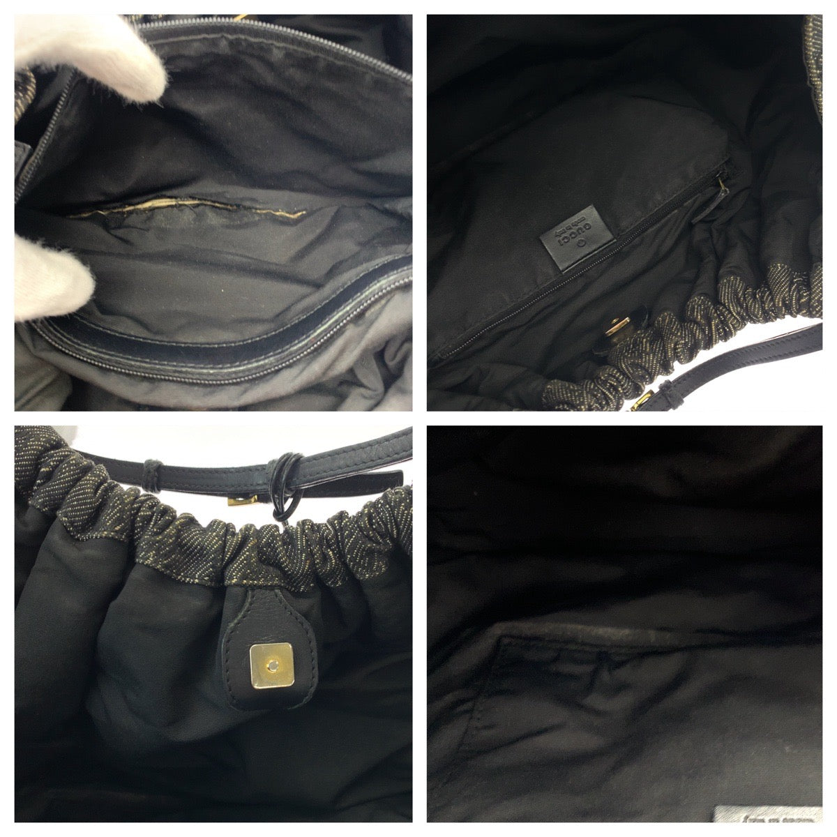 Gucci 76554 Canvas Tote Bag