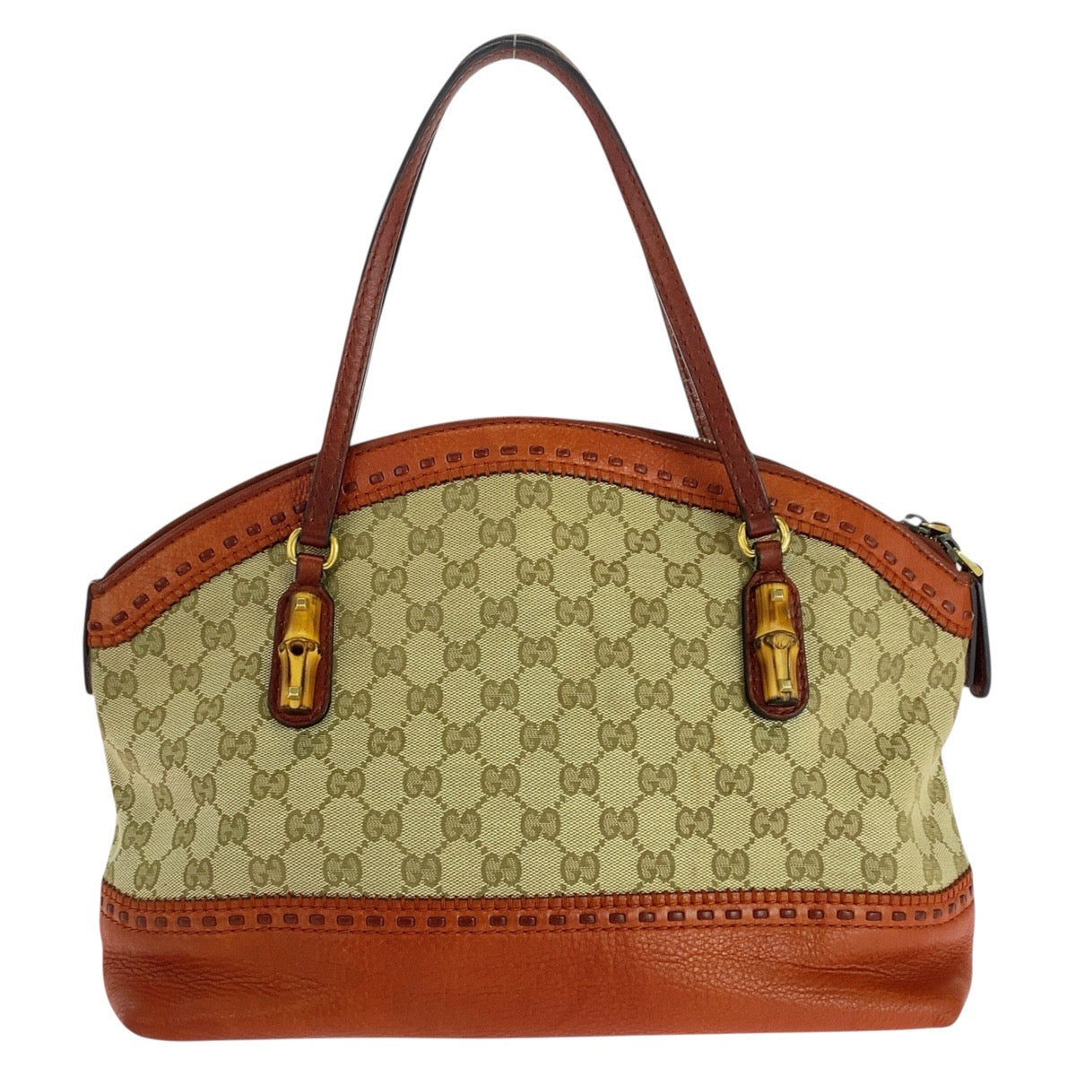 Gucci Bamboo GG Canvas 2way Bag