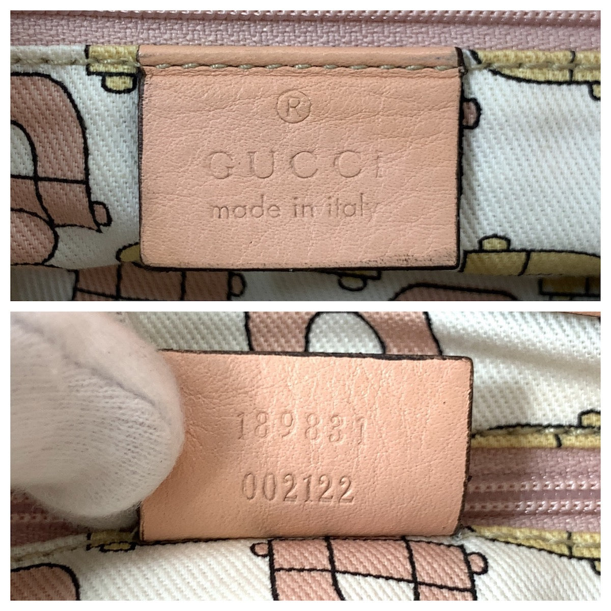 Gucci Abbey Guccissima 2way bag