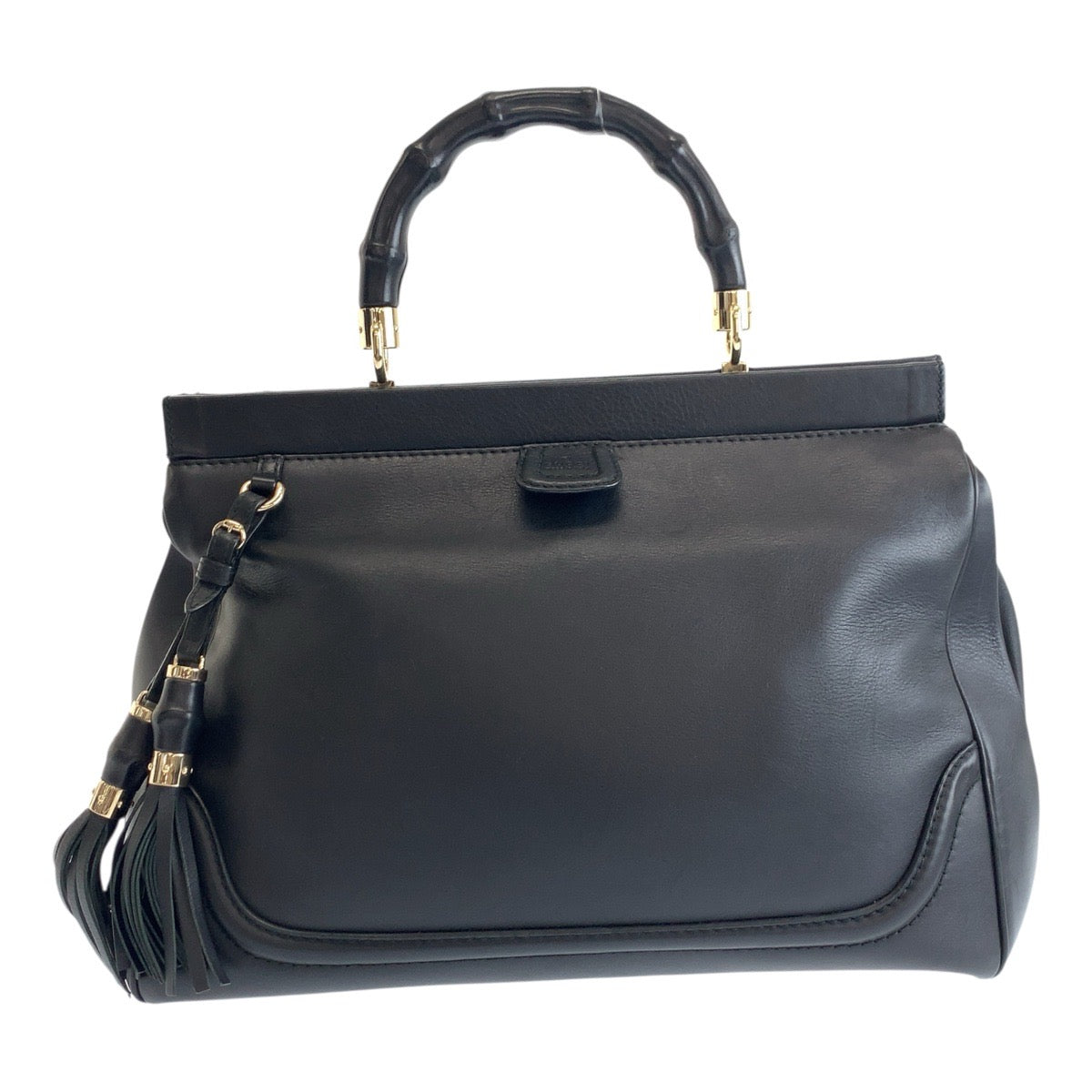 Gucci Bamboo Leather Handbag