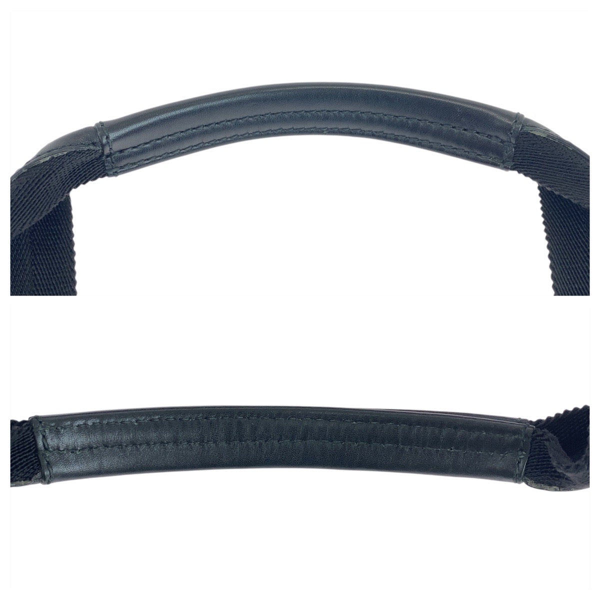 Gucci Diamante Shearling Line Nylon Leather 2way Bag