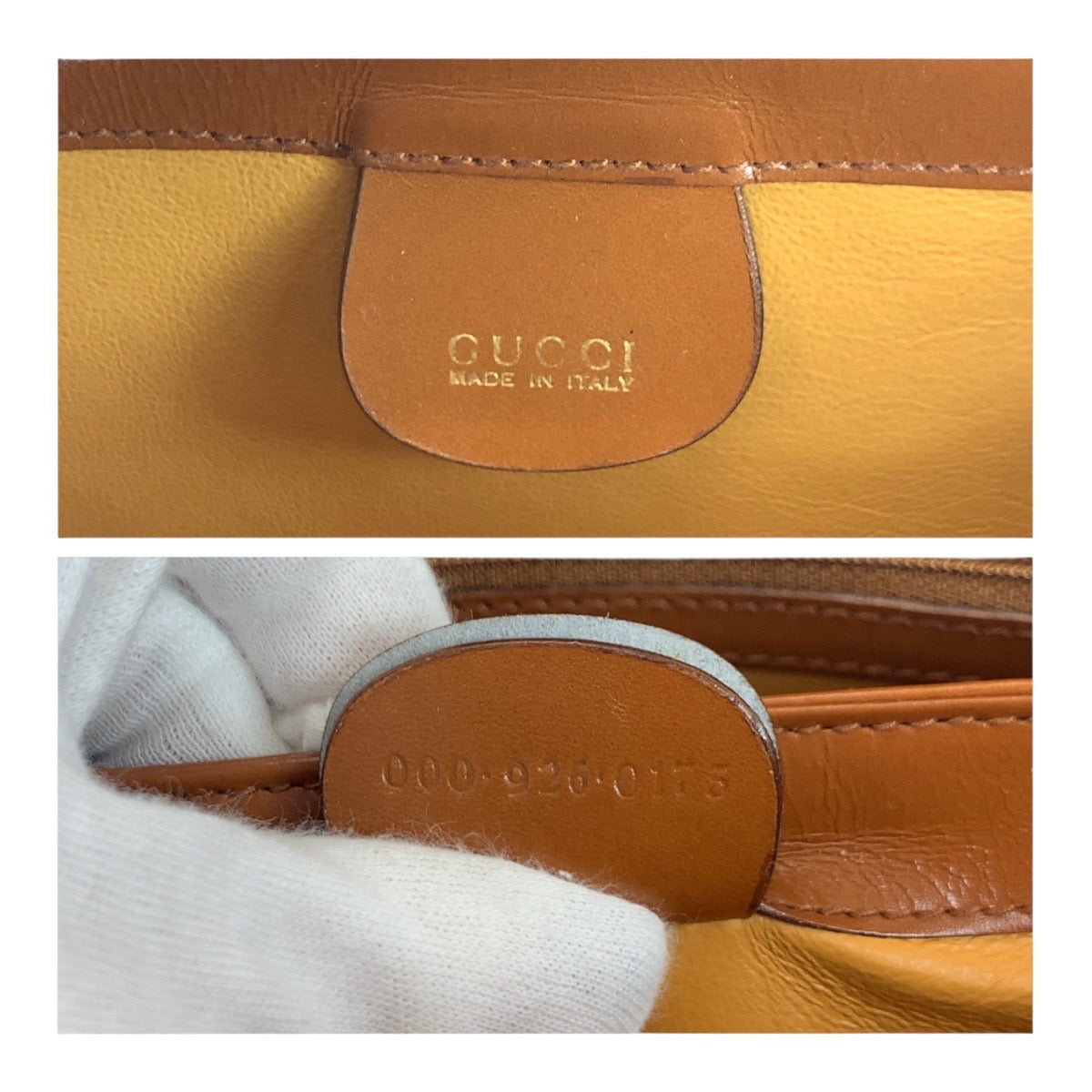 Gucci Bamboo Leather 2way Bag
