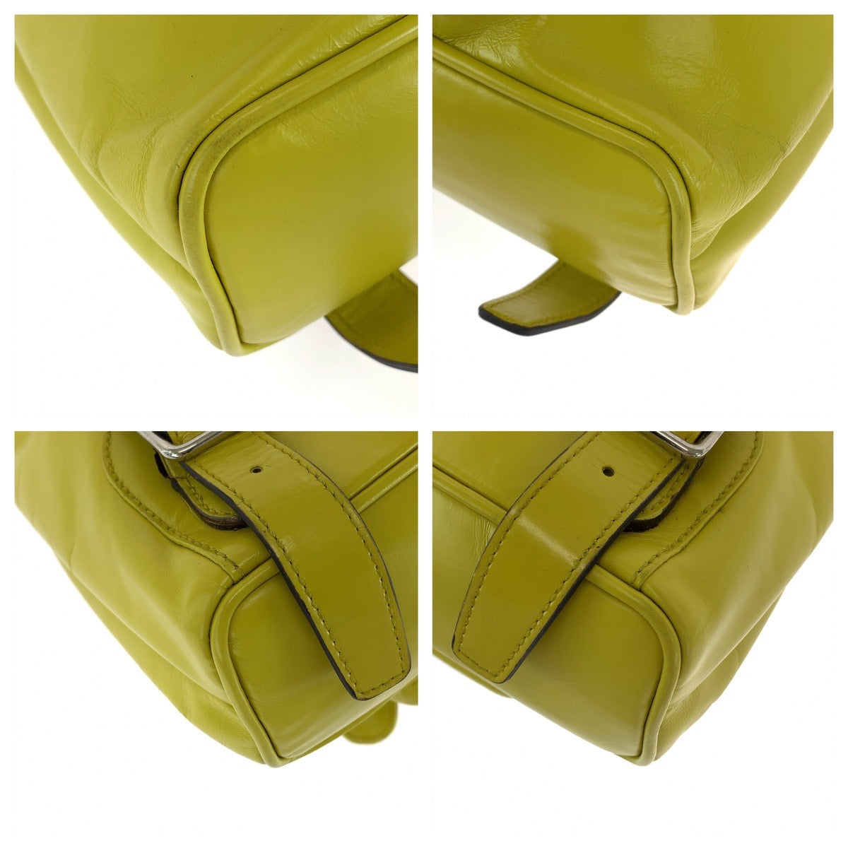 Gucci Bamboo Leather Backpack