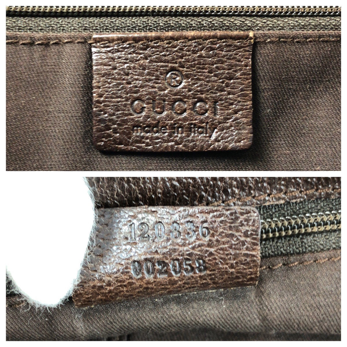 Gucci 120336 GG Canvas 2way Bag